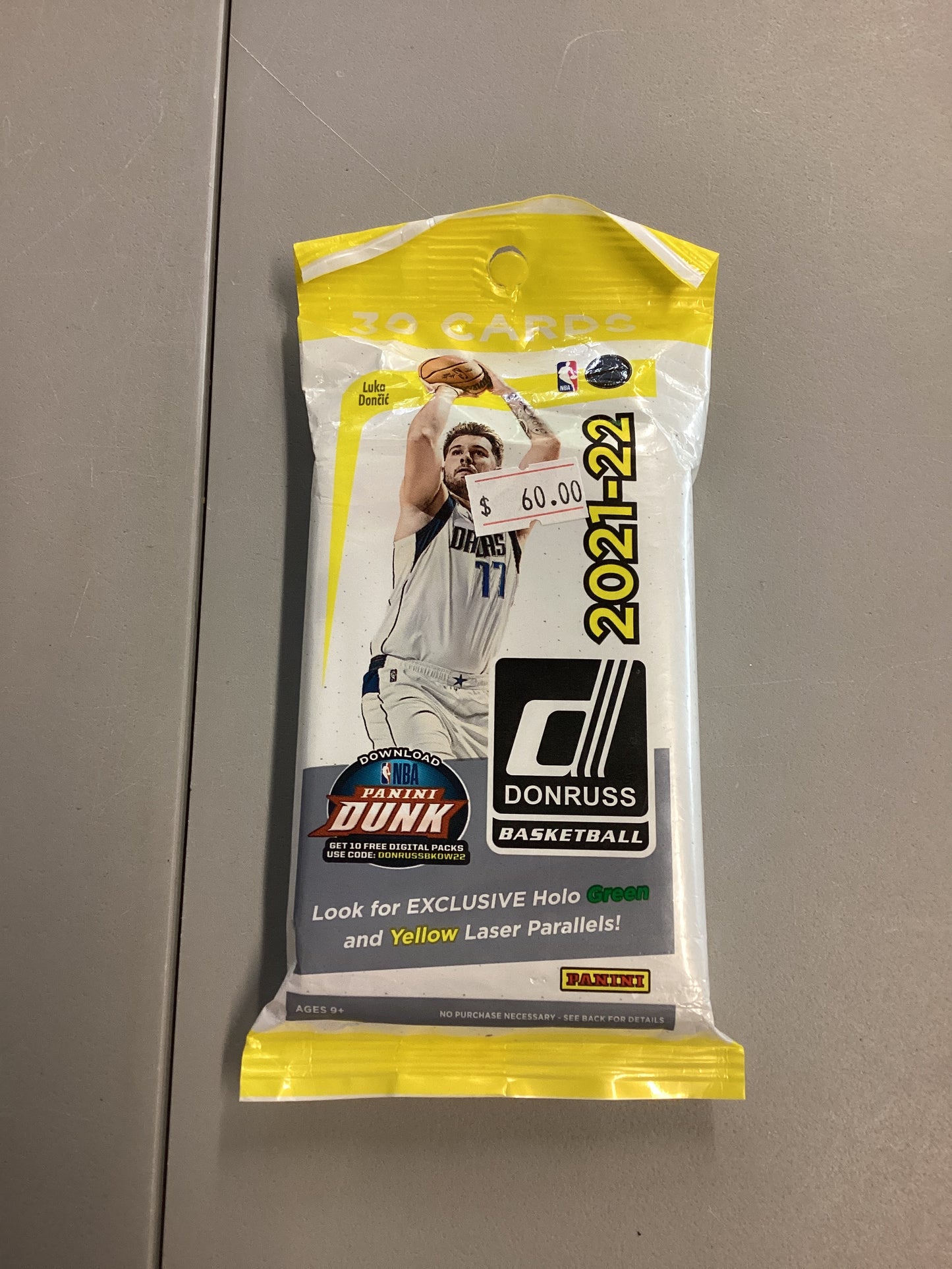 Panini Donruss 2021-22 NBA Basketball Value Fat Booster Pack
