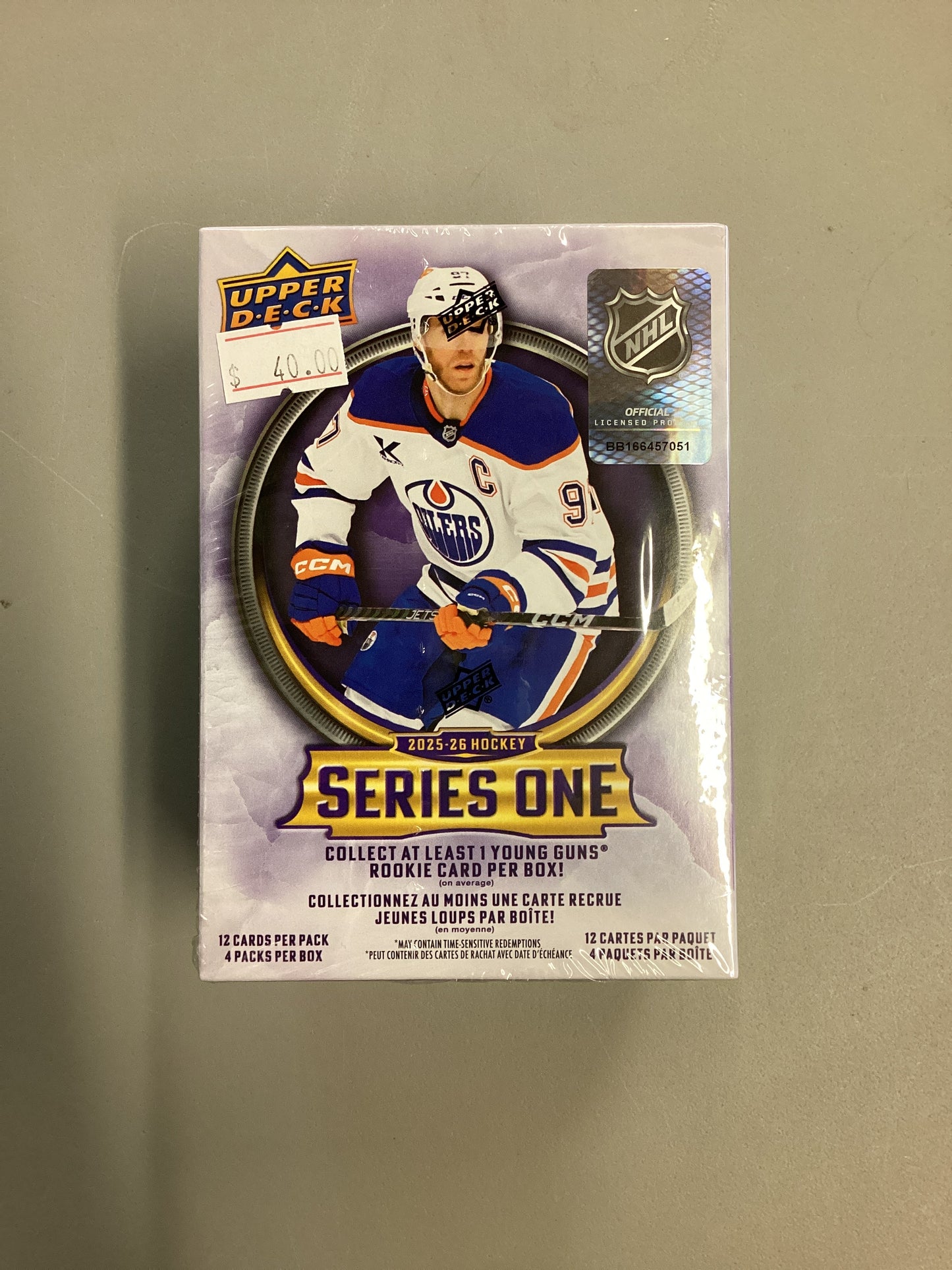 Upper Deck 2025-26 Hockey Series 1 Blaster Box