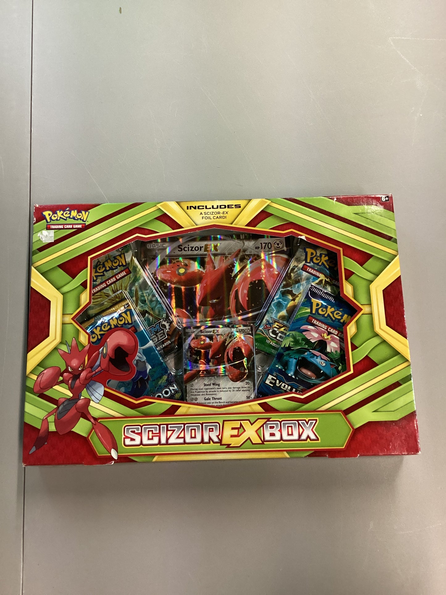 Pokemon TCG Scizor EX Box