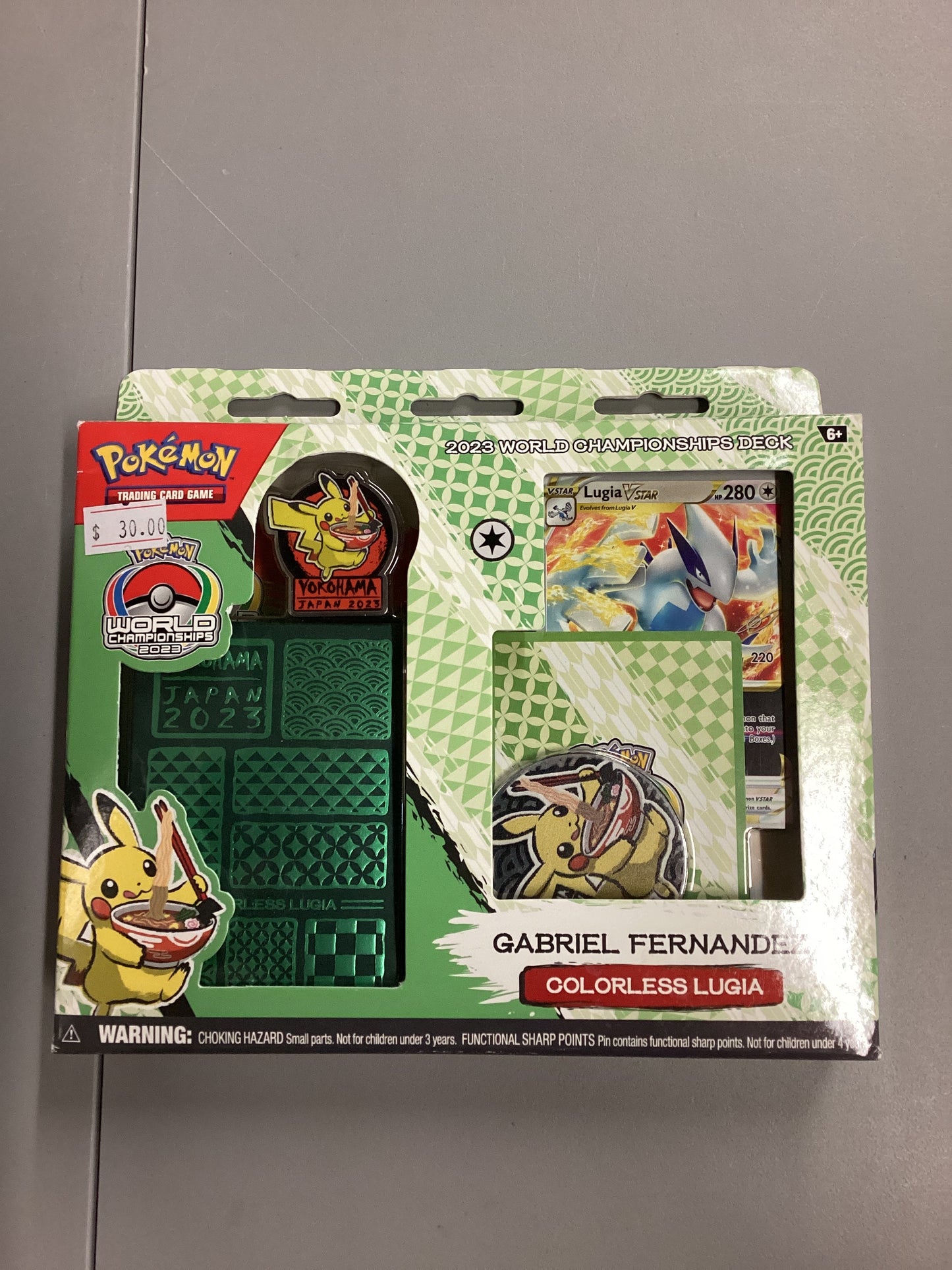 Pokemon TCG Sealed World Championships Deck 2023 Colorless Lugia