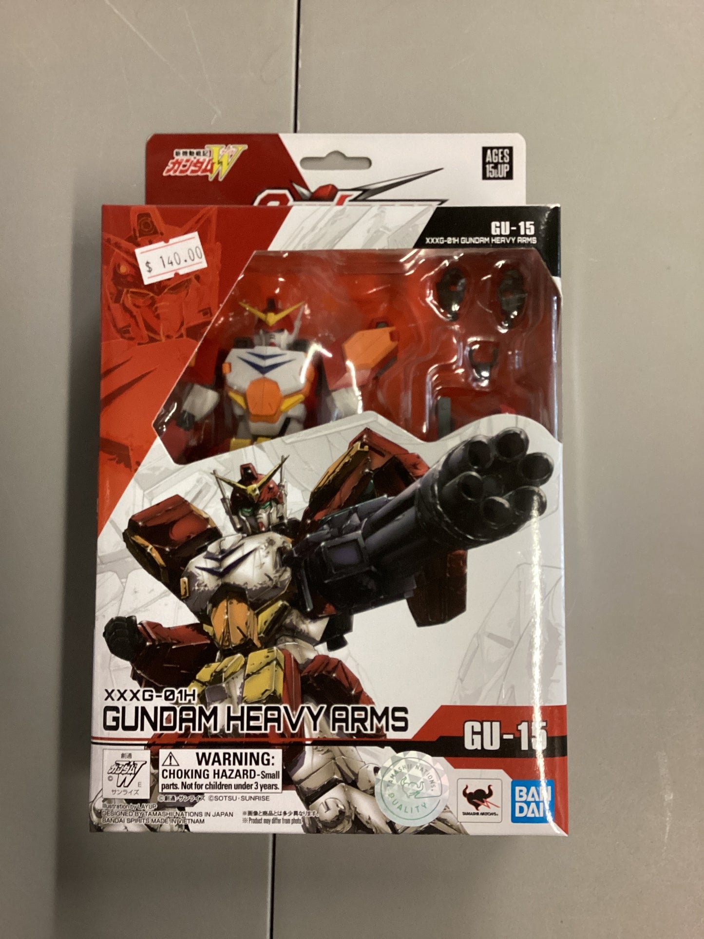 Bandai Gundam Universe XXXG-01H Gundam Heavy Arms Action Figure