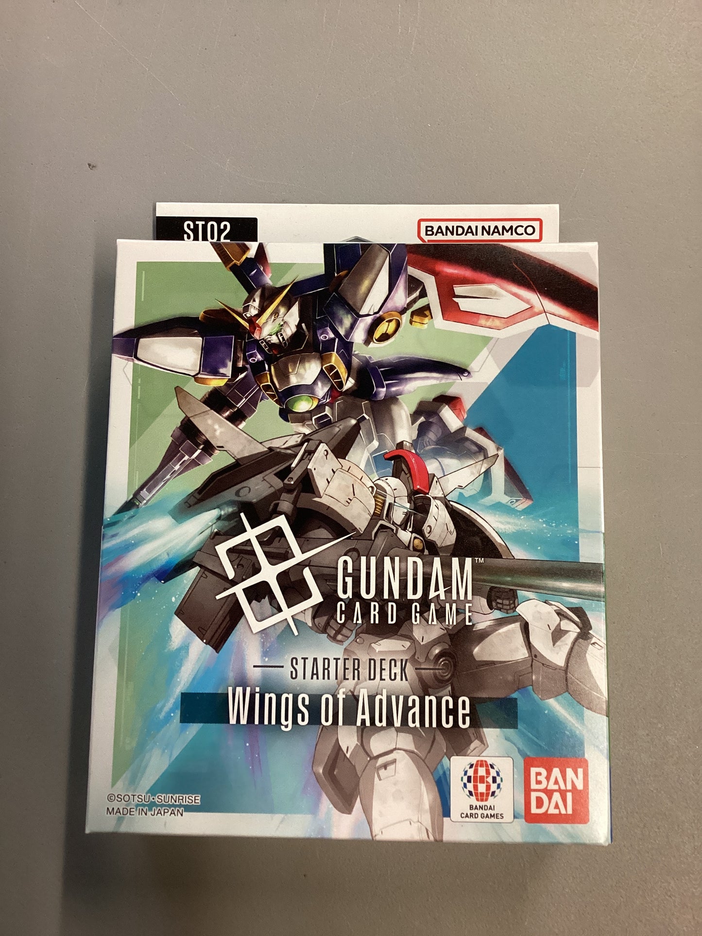 Gundam Card Game ST02 Starter Deck Wings Of Advance