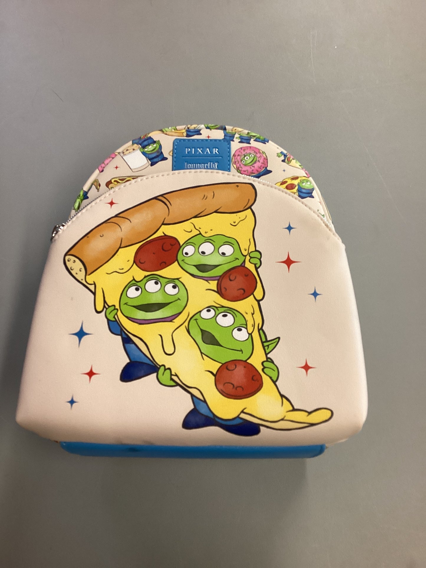 Disney Pixar Aliens And Food Loungefly Mini Backpack