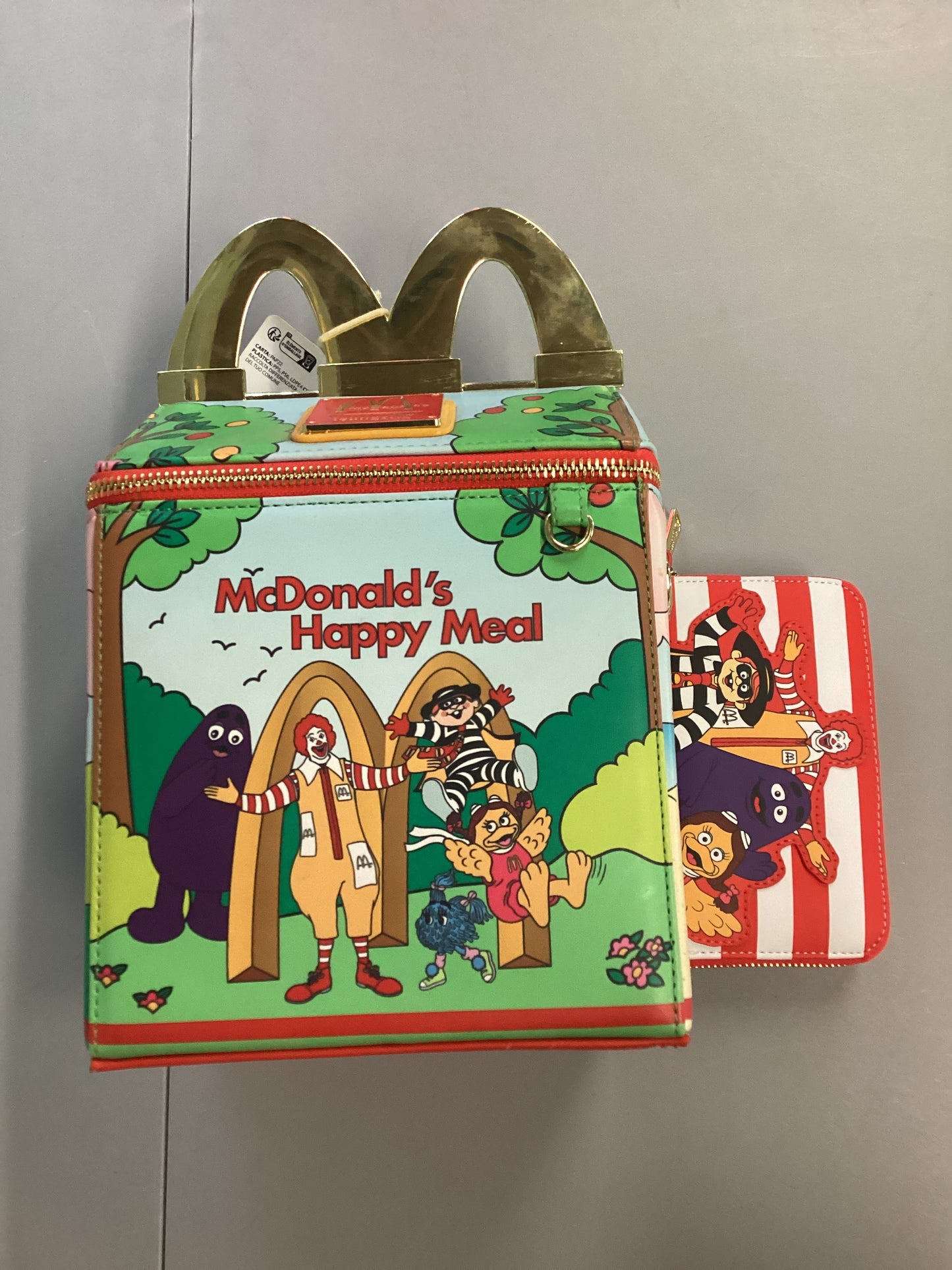 McDonald’s Happy Meal Loungefly Crossbody Bag And Wallet