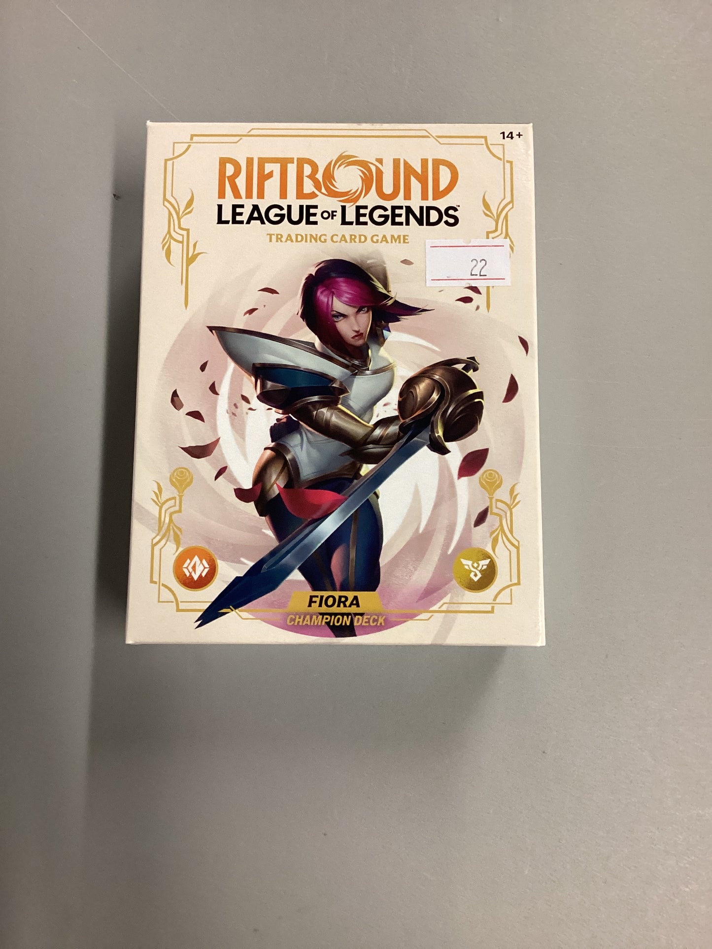 Riftbound League Of Legends Trading Card Game Sealed Fiora Champion Deck