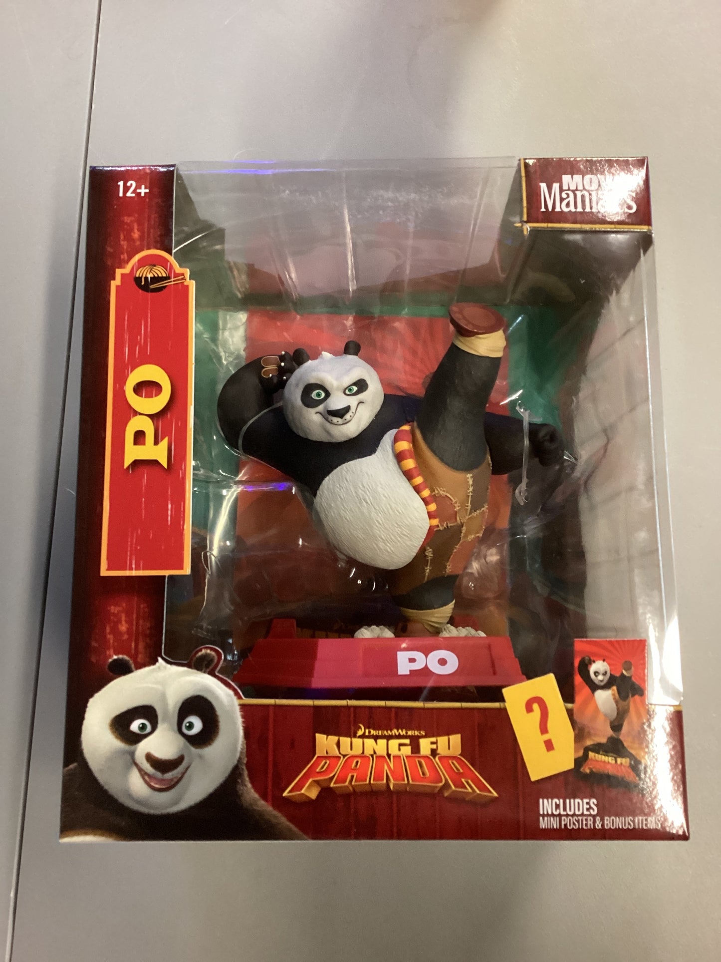Kung Fu Panda Move Maniacs Figure Po