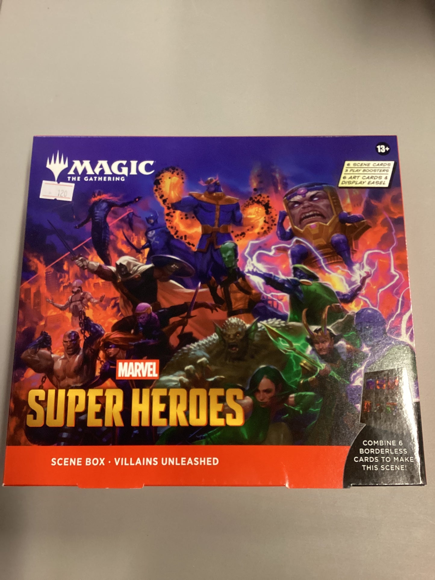 Magic The Gathering Marvel Super Heroes Scene Box Villains Unleashed