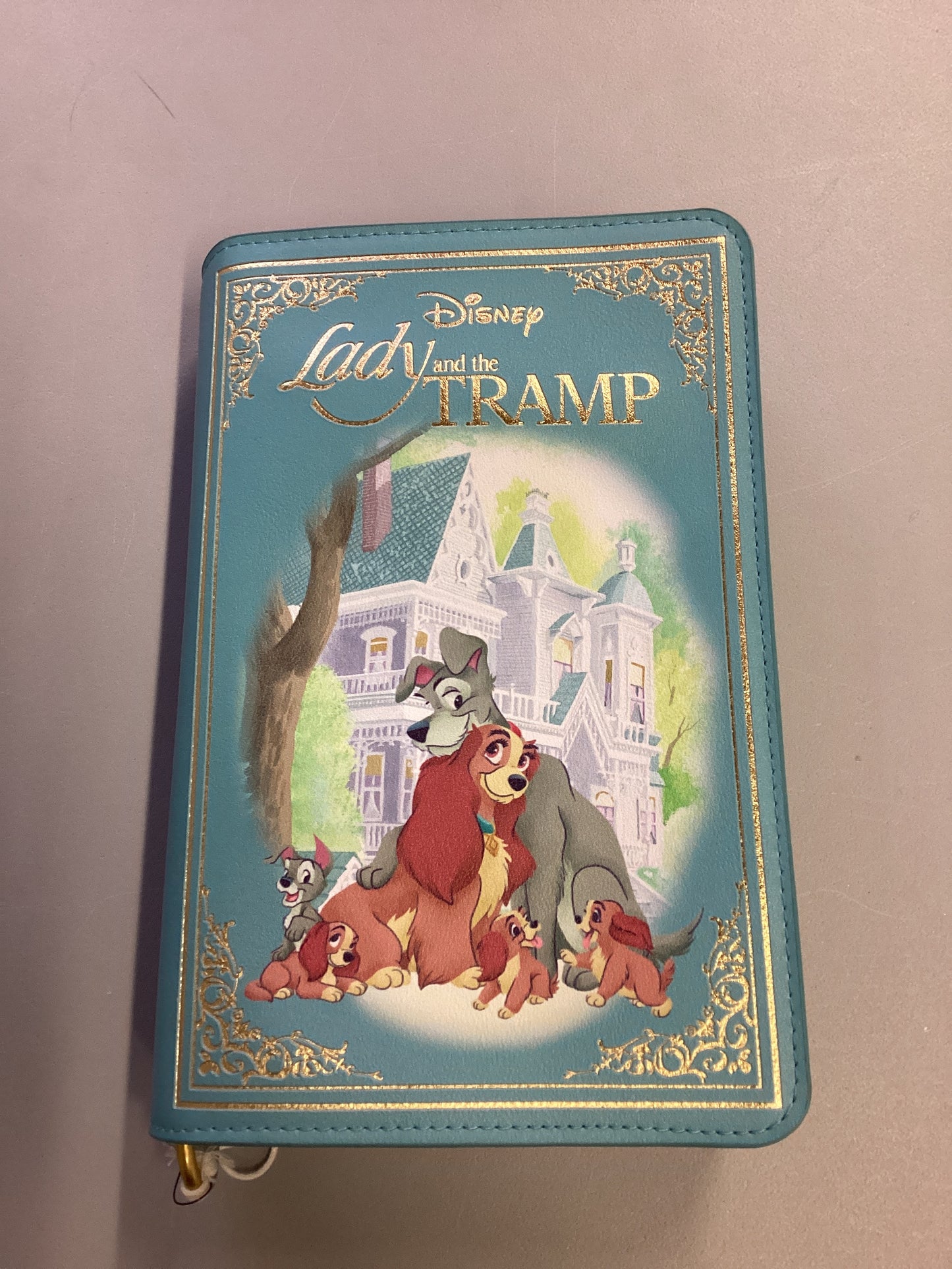 Disney Lady And The Tramp Book Loungefly Crossbody Bag