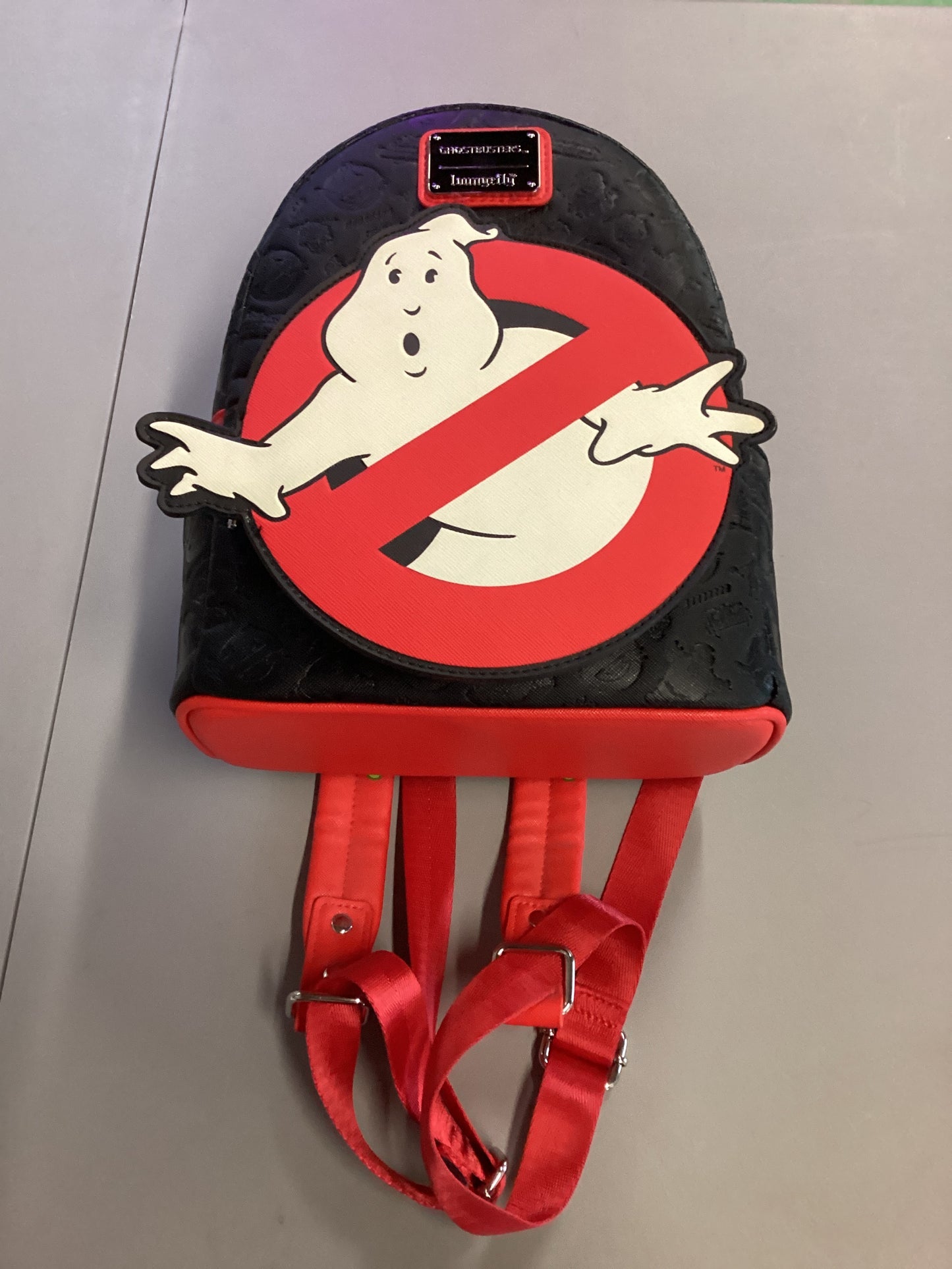 Ghostbusters No Ghost Logo Glow In The Dark Loungefly Mini Backpack