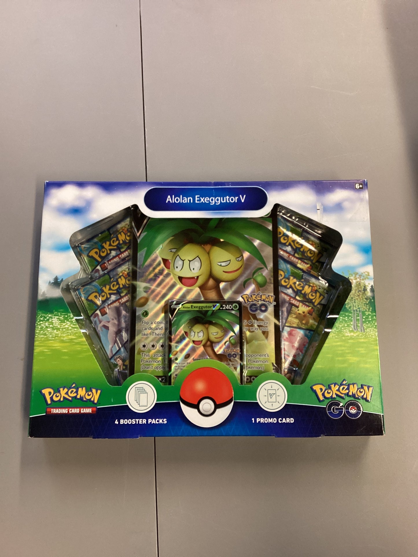Pokemon TCG Pokemon Go Alolan Exeggutor V Box