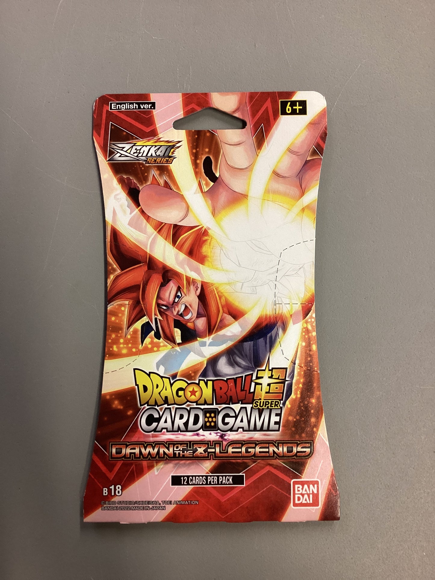 DragonBall Super Card Game Dawn Of The Z-Legends Sealed Booster Pack Blister