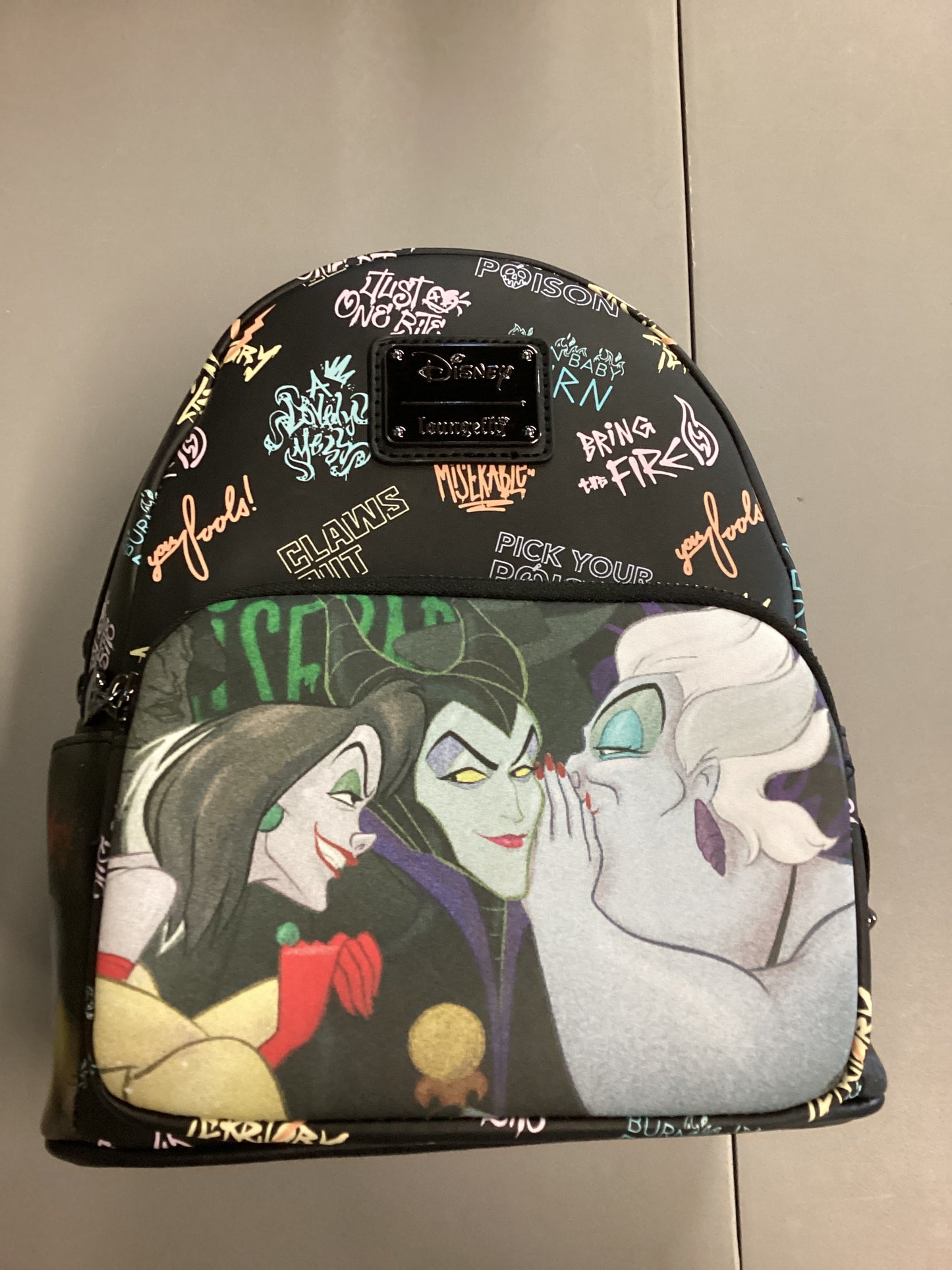 Disney Villains Club Loungefly Mini Backpack