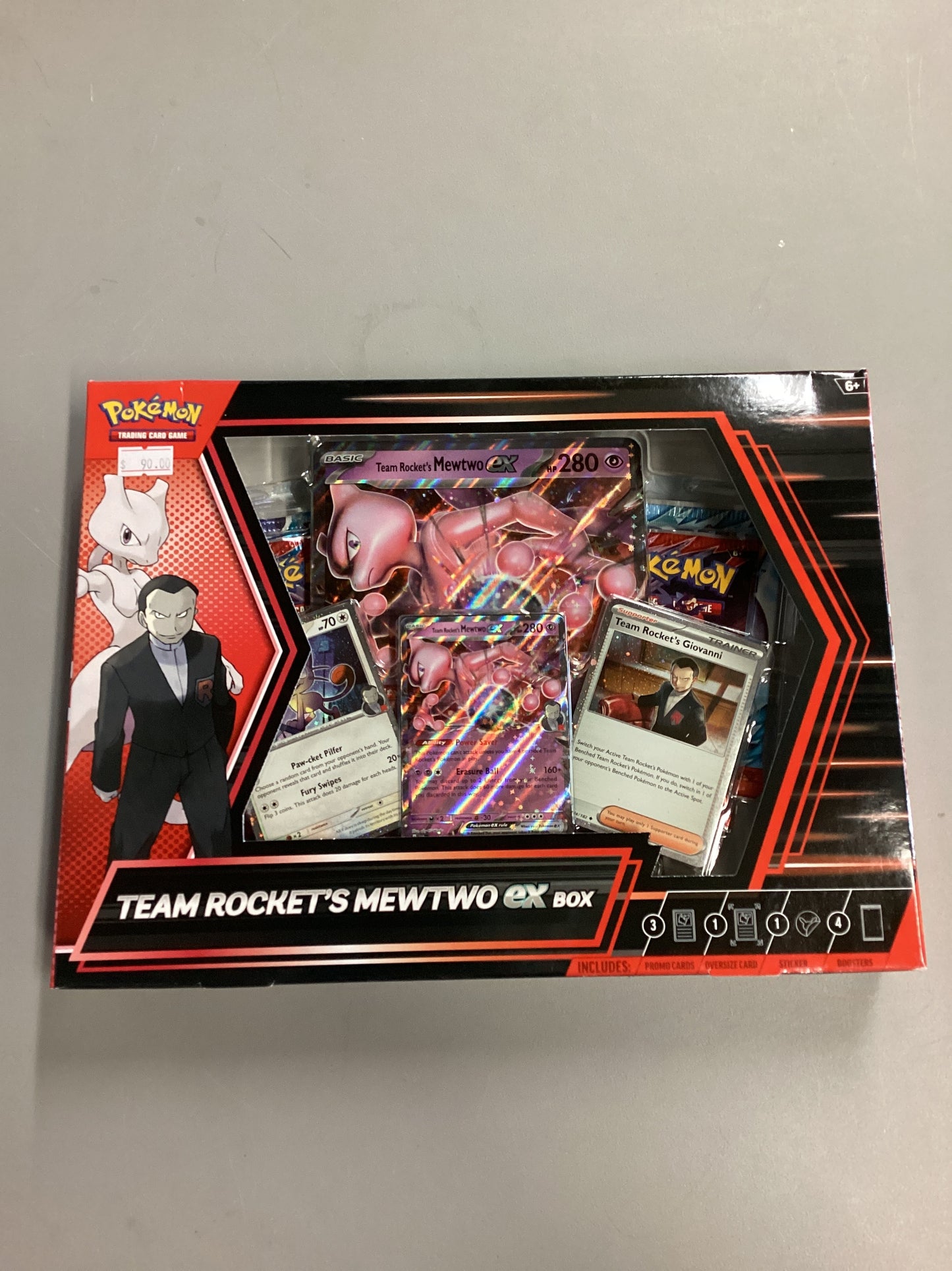 Pokemon TCG Team Rocket’s Mewtwo ex Box