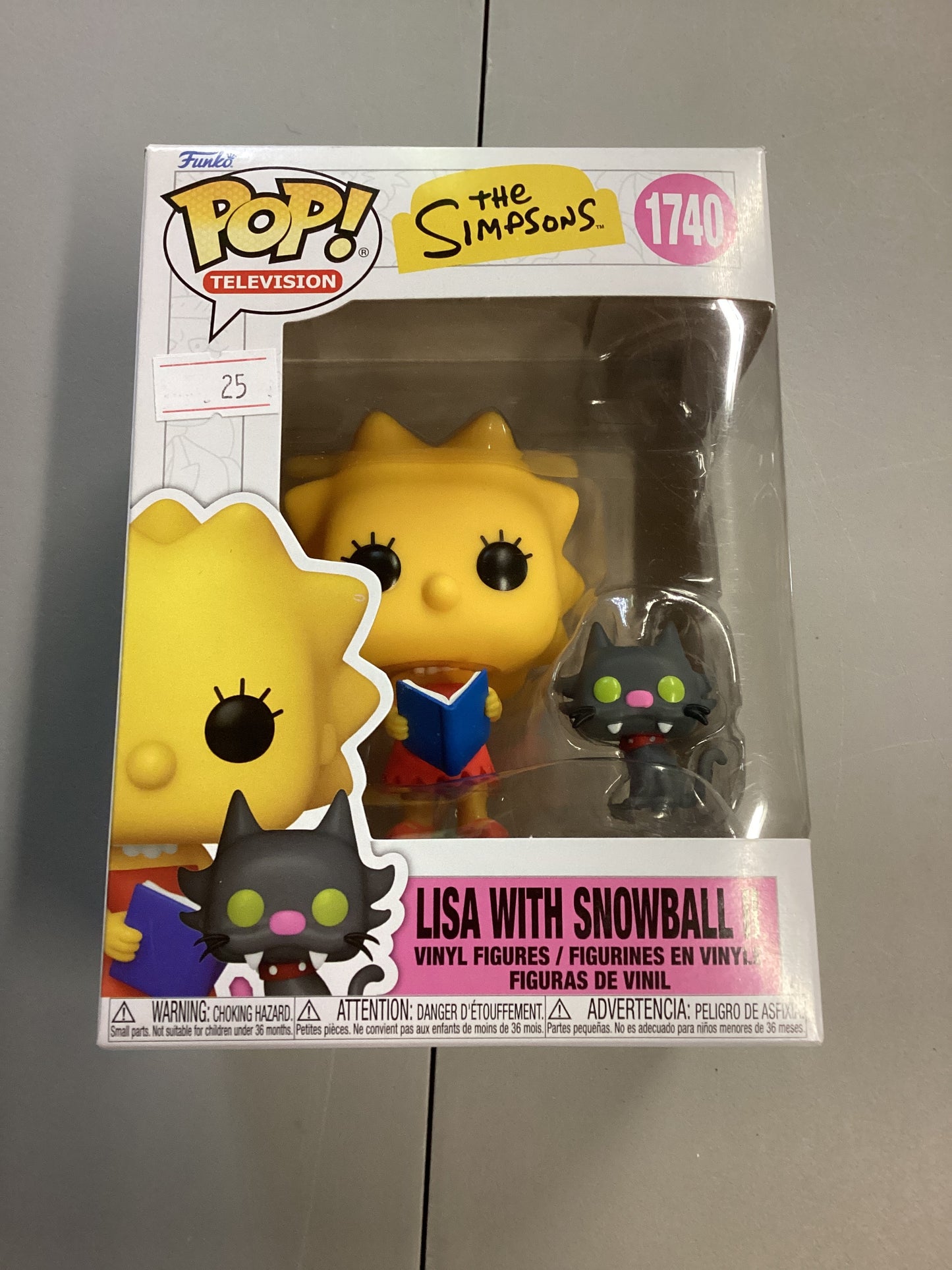 Funko Pop The Simpsons Lisa With Snowball II 1740