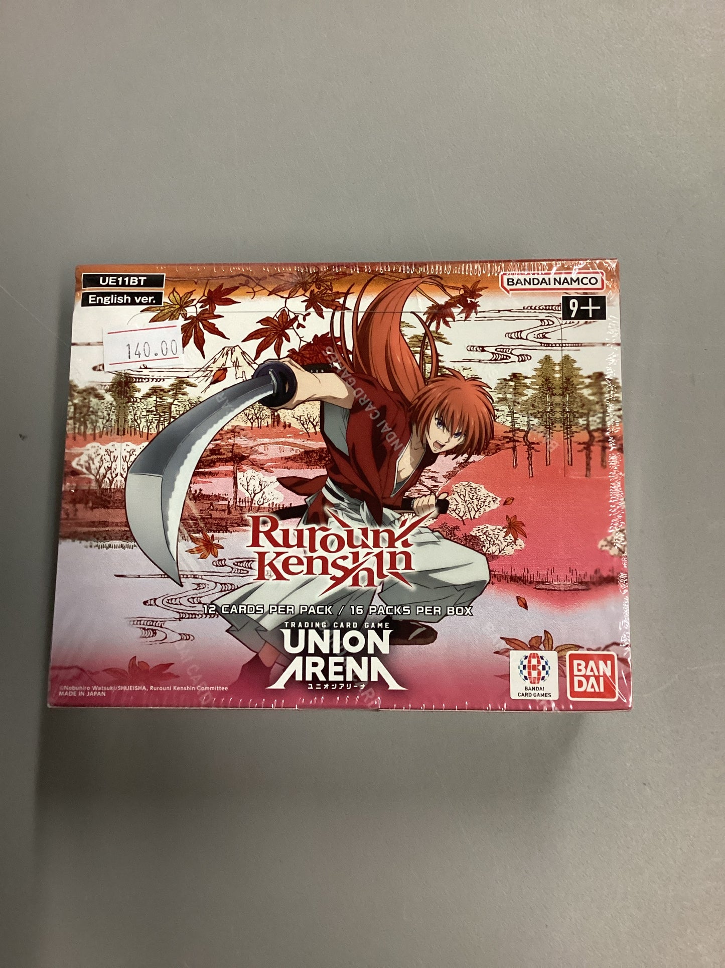 Union Arena Ruroun Kenshin Sealed Booster Box
