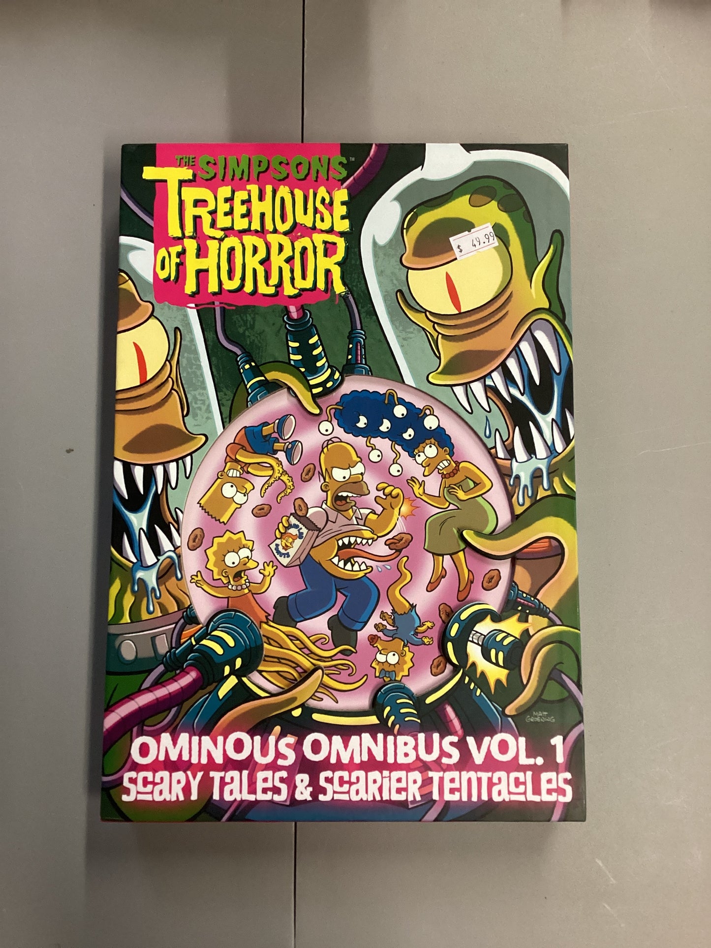 The Simpsons Treehouse Of Horror Ominous Omnibus Vol 1 Scary Tales And Scarier Tentacles Book
