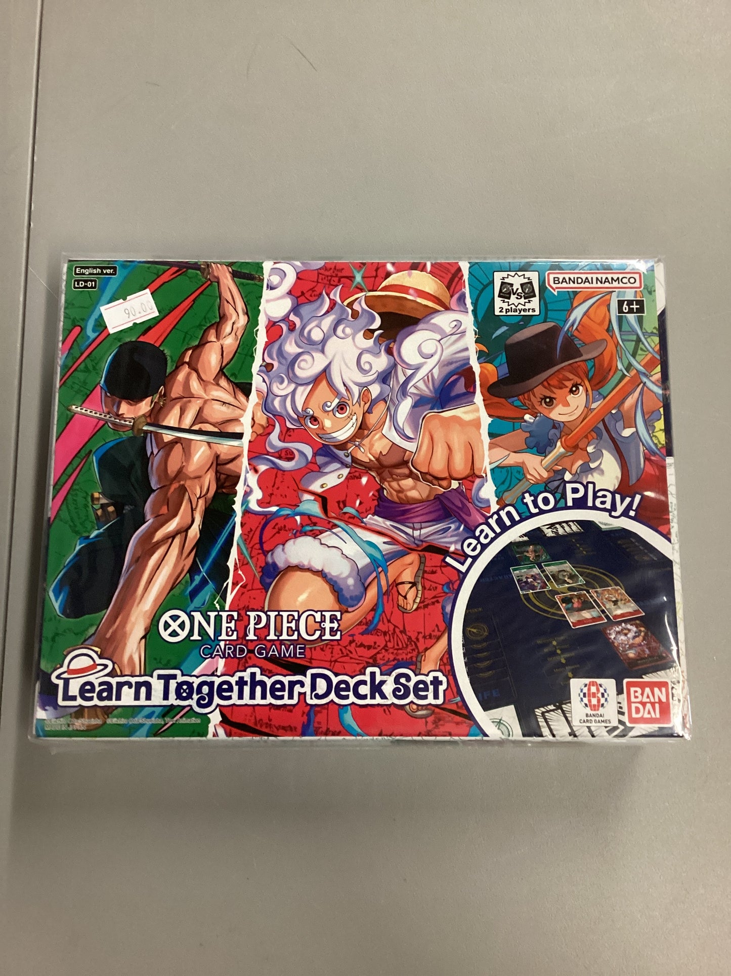 One Piece Card Game Learn Together Deck Set Sealed