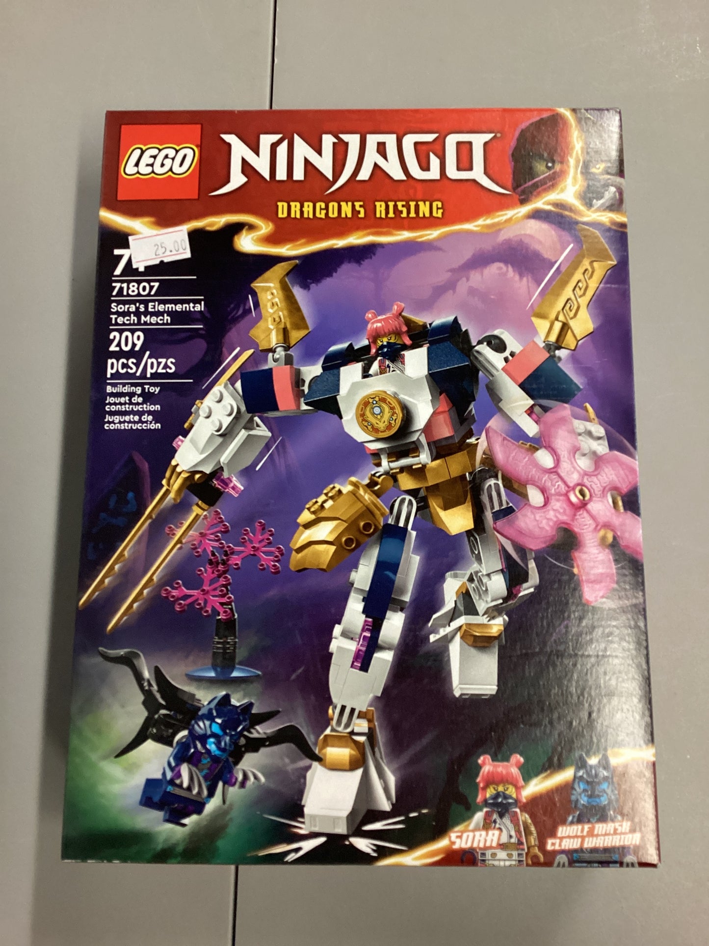 Lego Ninjago Sora’s Elemental Tech Mech (71807)