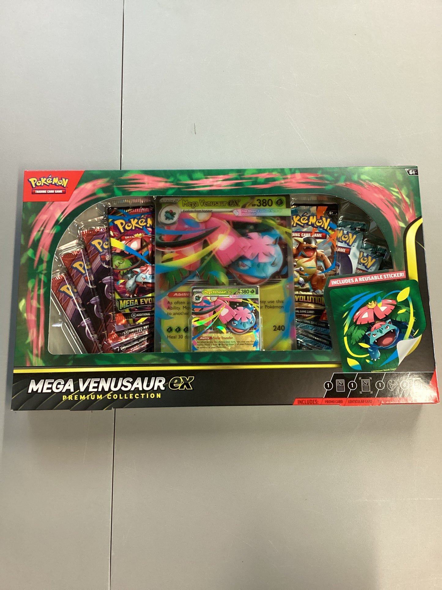 Pokemon TCG Mega Venusaur ex Premium Collection Box