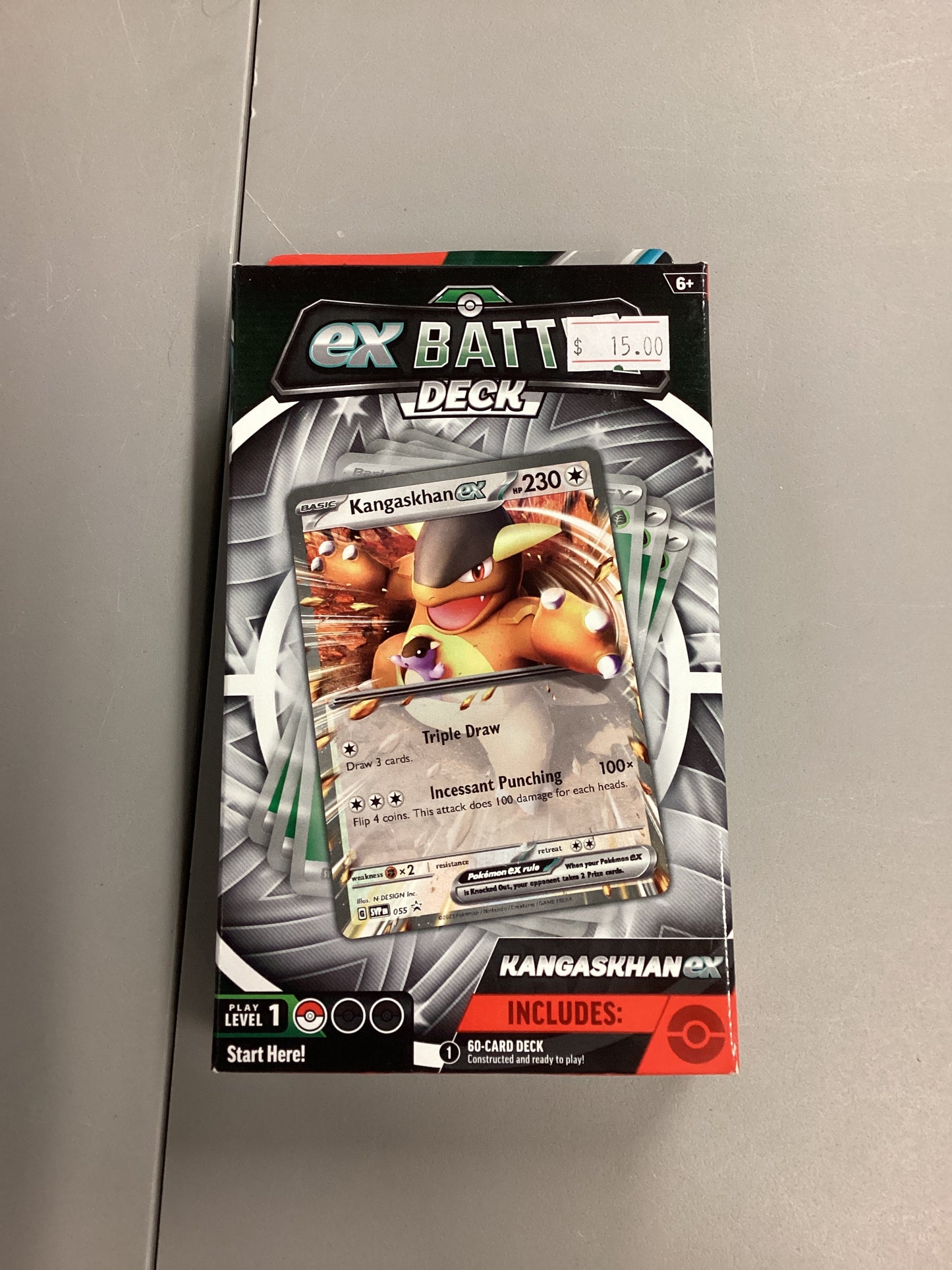 Pokemon TCG Sealed Kangaskhan ex Battle Deck
