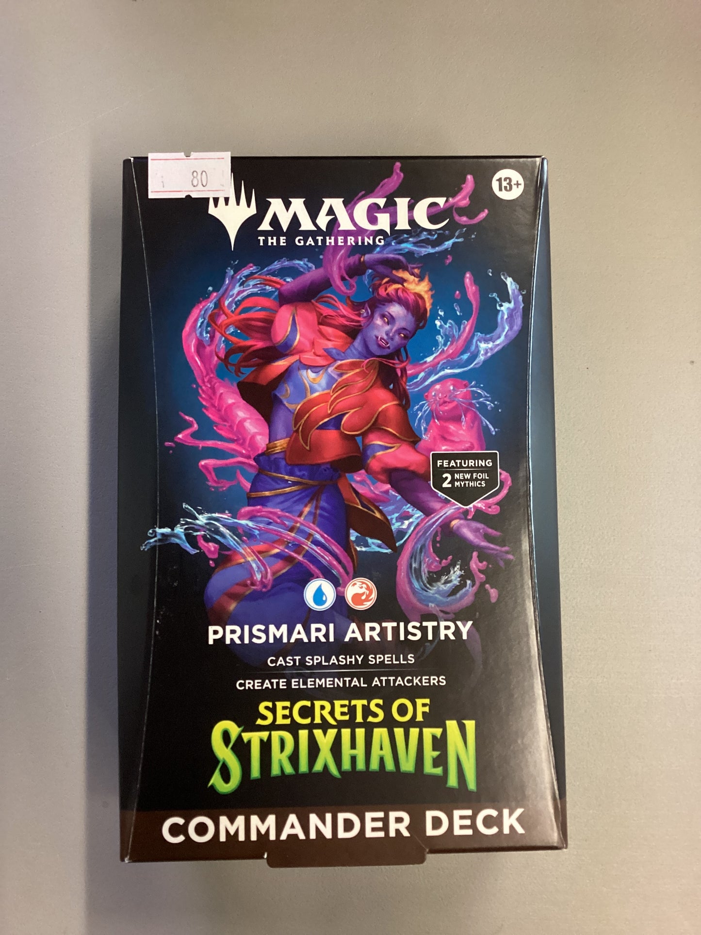 Magic The Gathering Secrets Of Strixhaven Commander Deck Prismari Artistry