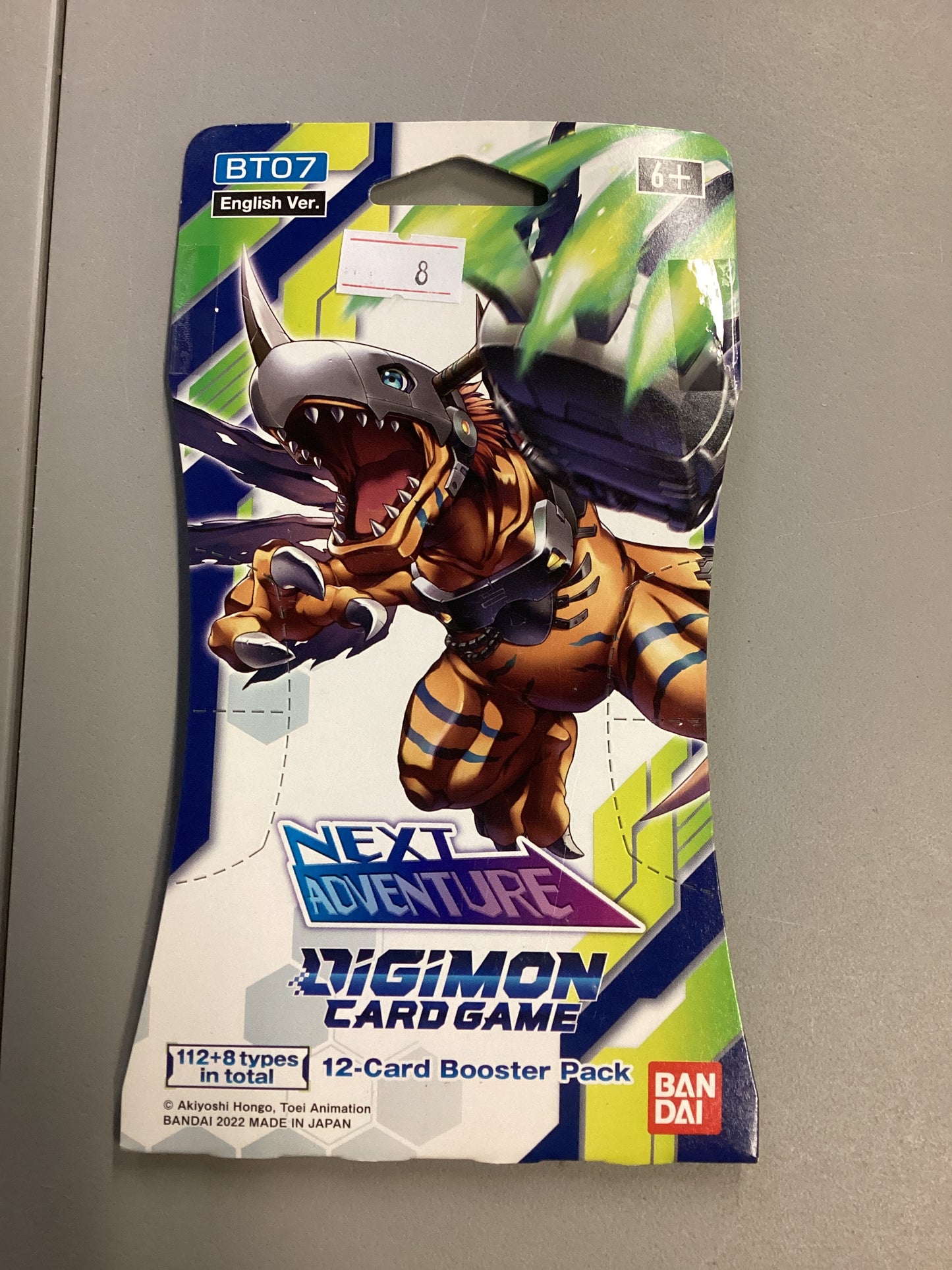 Digimon Card Game Next Adventure Booster Pack Blister
