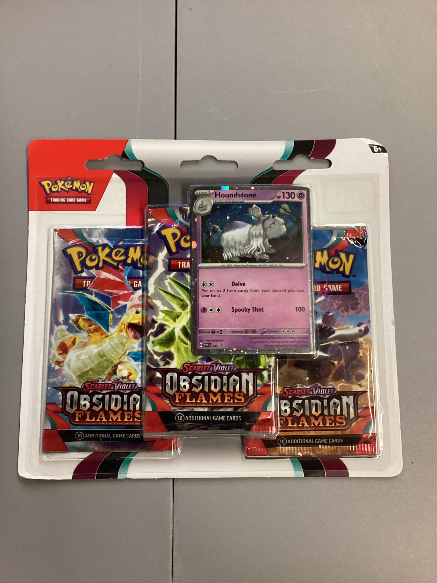 Pokemon TCG Obsidian Flames 3 Pack Blister