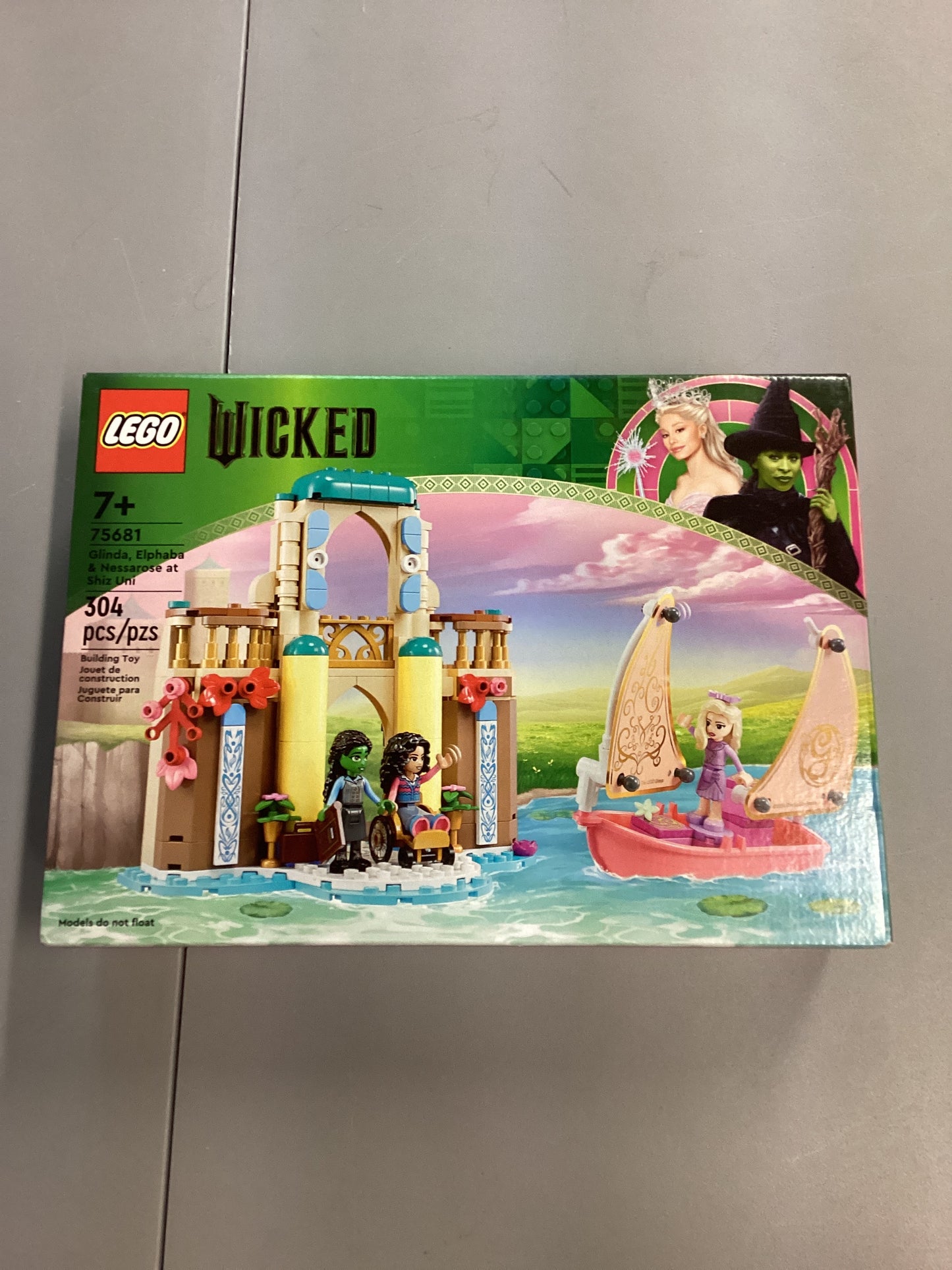 Lego Wicked Glinda, Elphaba, And Nessarose At Shiz Uni (75681)