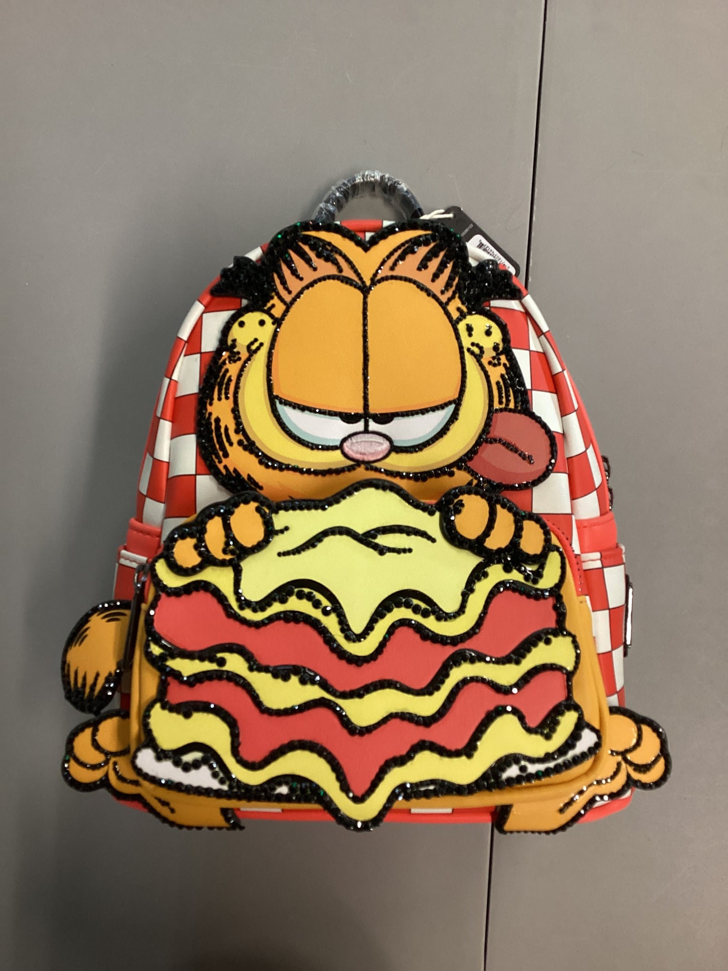 Garfield Loves Lasagna Loungefly Mini Backpack