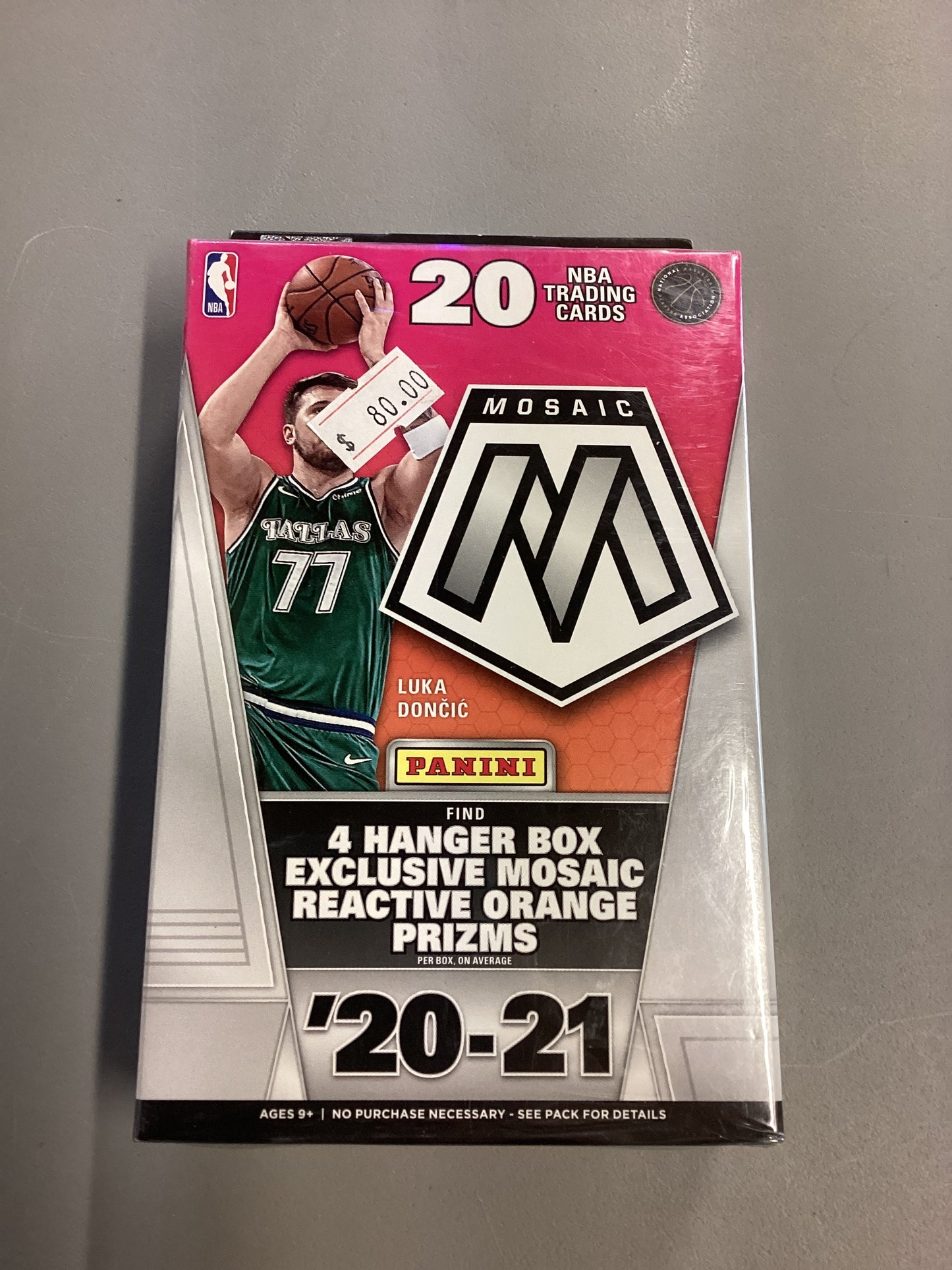 Panini 2020-21 Mosaic Basketball Hanger Box