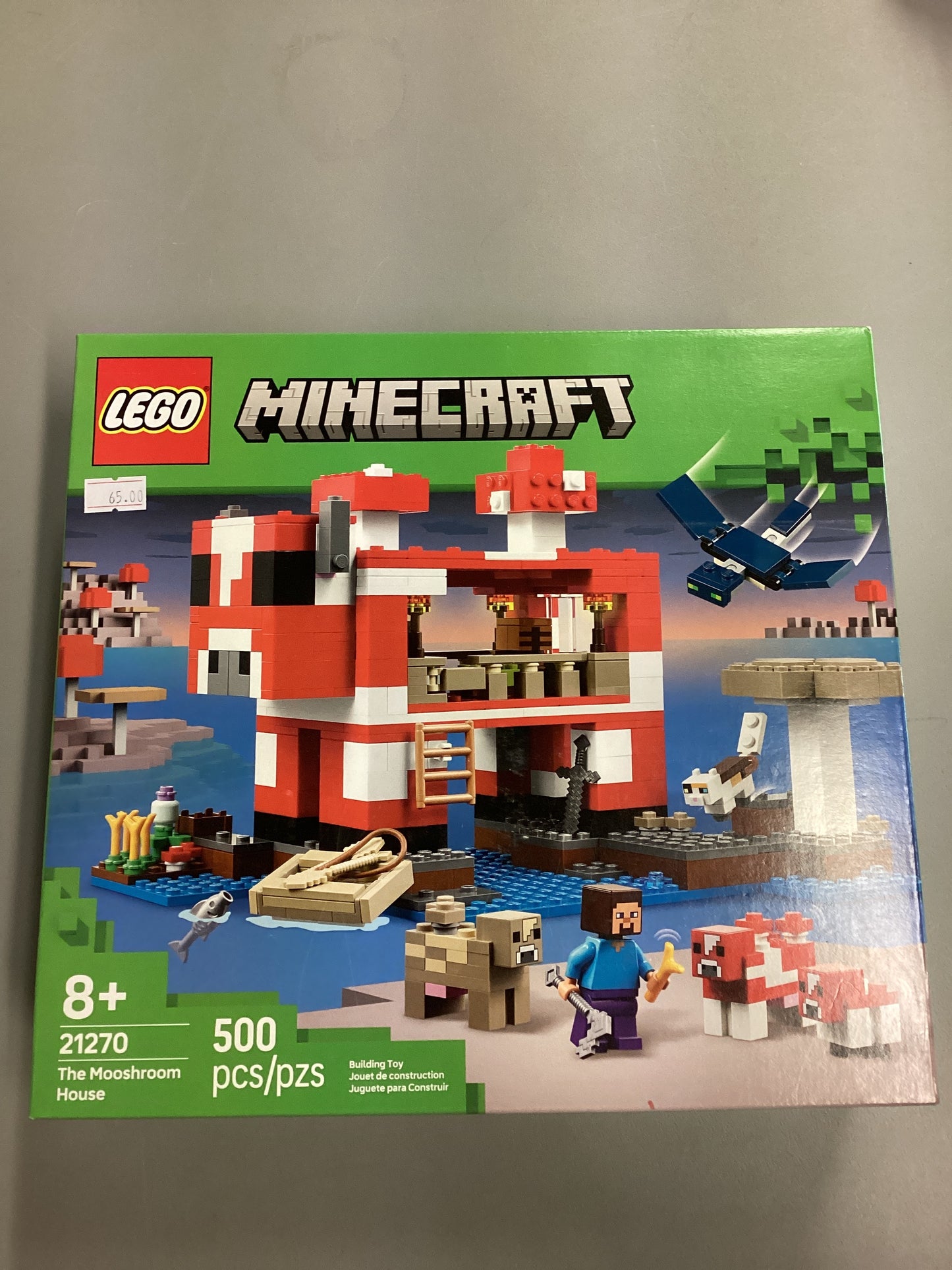 Lego Minecraft The Mooshroom House (21270)