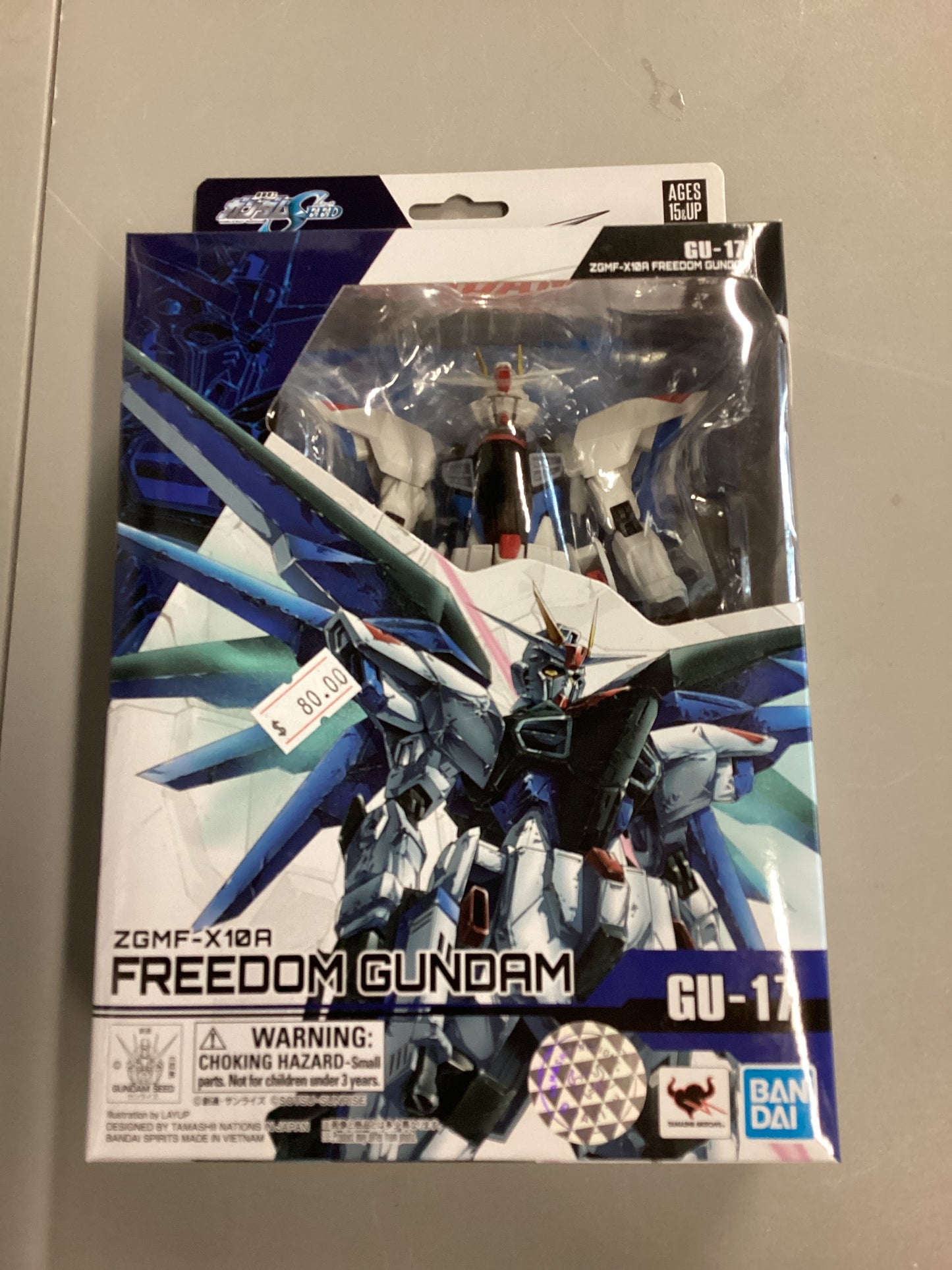 Bandai Gundam Universe ZGMF-X10A Freedom Gundam Action Figure