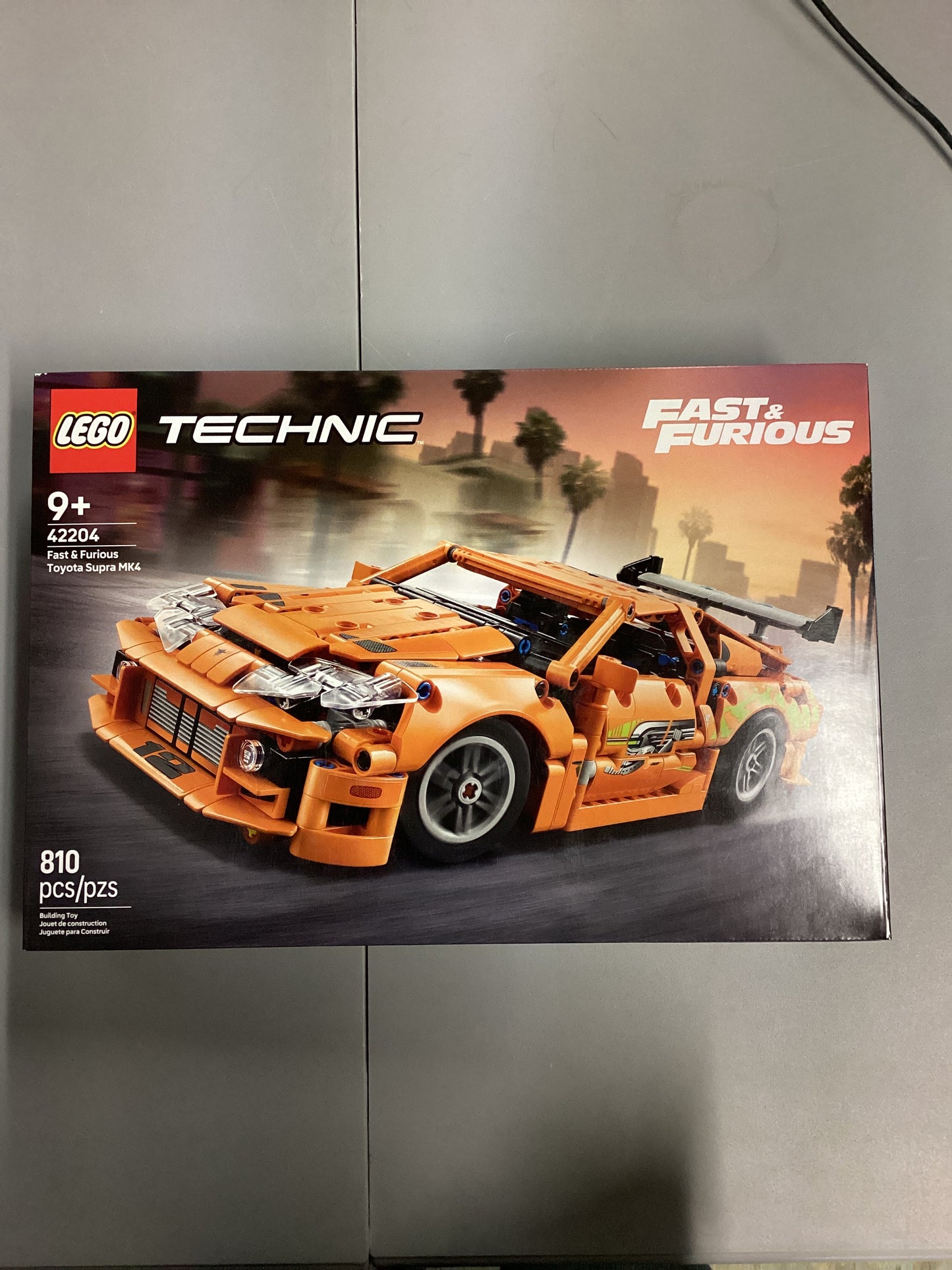 Lego Technic Fast And Furious Toyota Supra MK4 (42204)