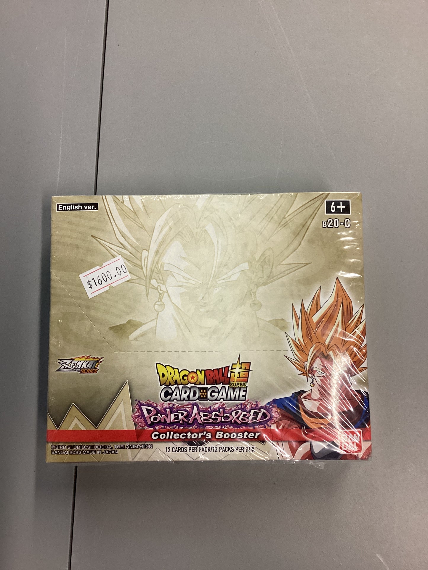 DragonBall Super Card Game Power Absorbed Collector’s Booster Box