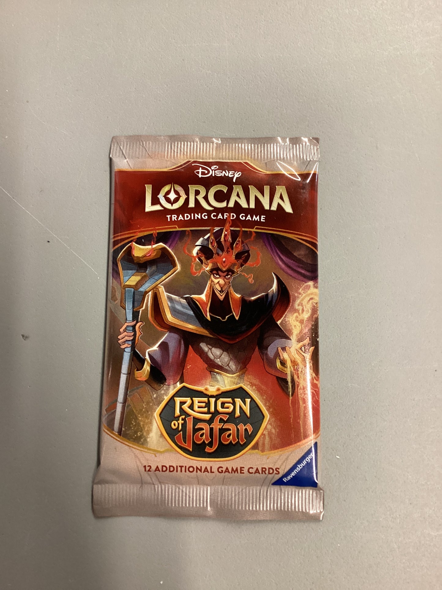 Disney Lorcana Trading Card Game Reign Of Jafar Sealed Booster Pack