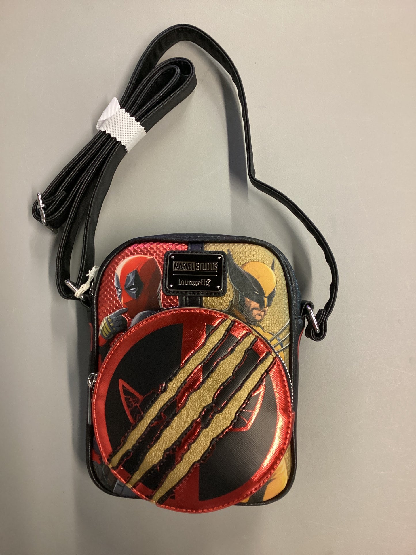 Wolverine And Deadpool Loungefly Crossbody Bag
