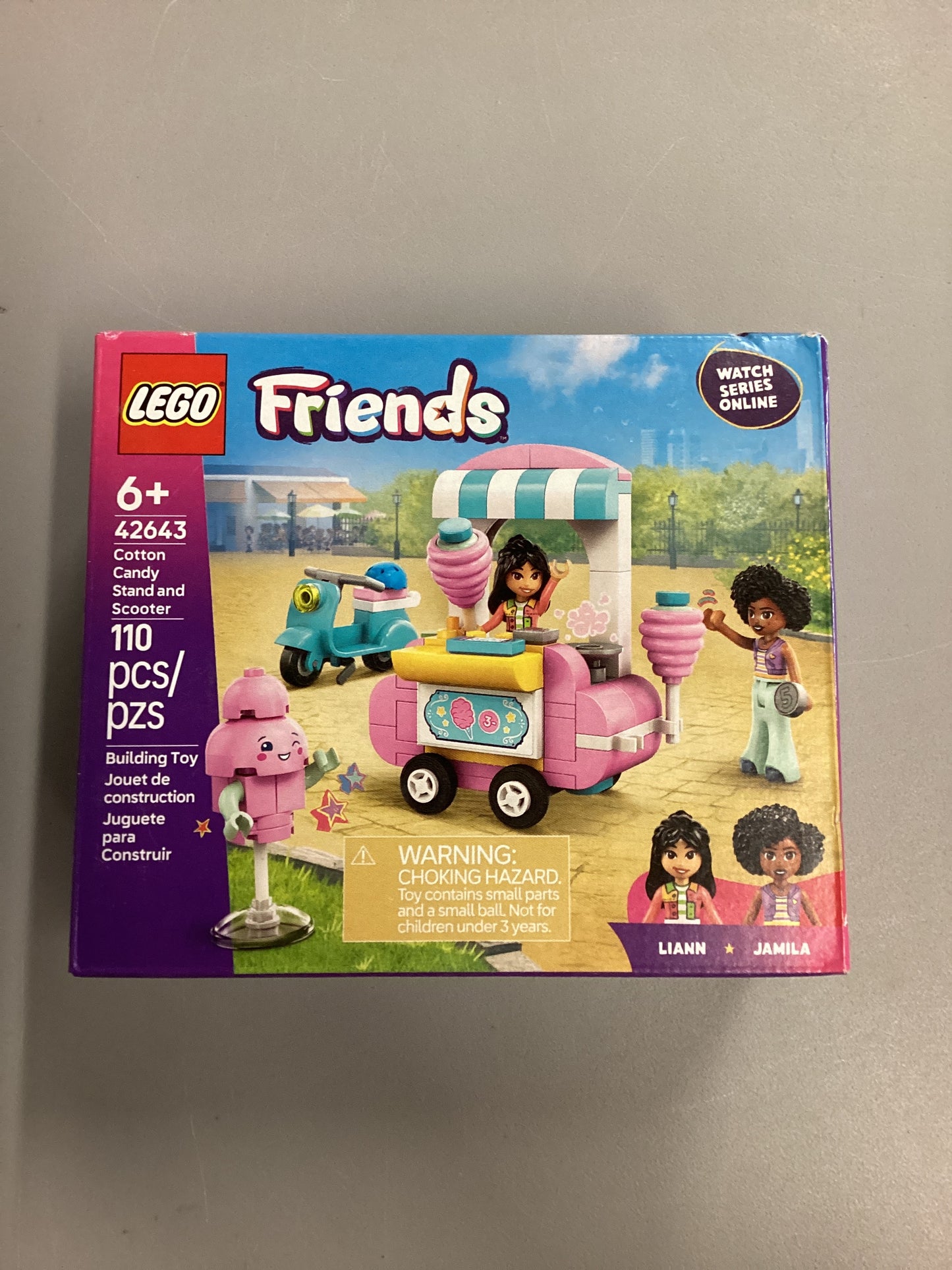 Lego Friends Cotton Candy Stand And Scooter (42643)