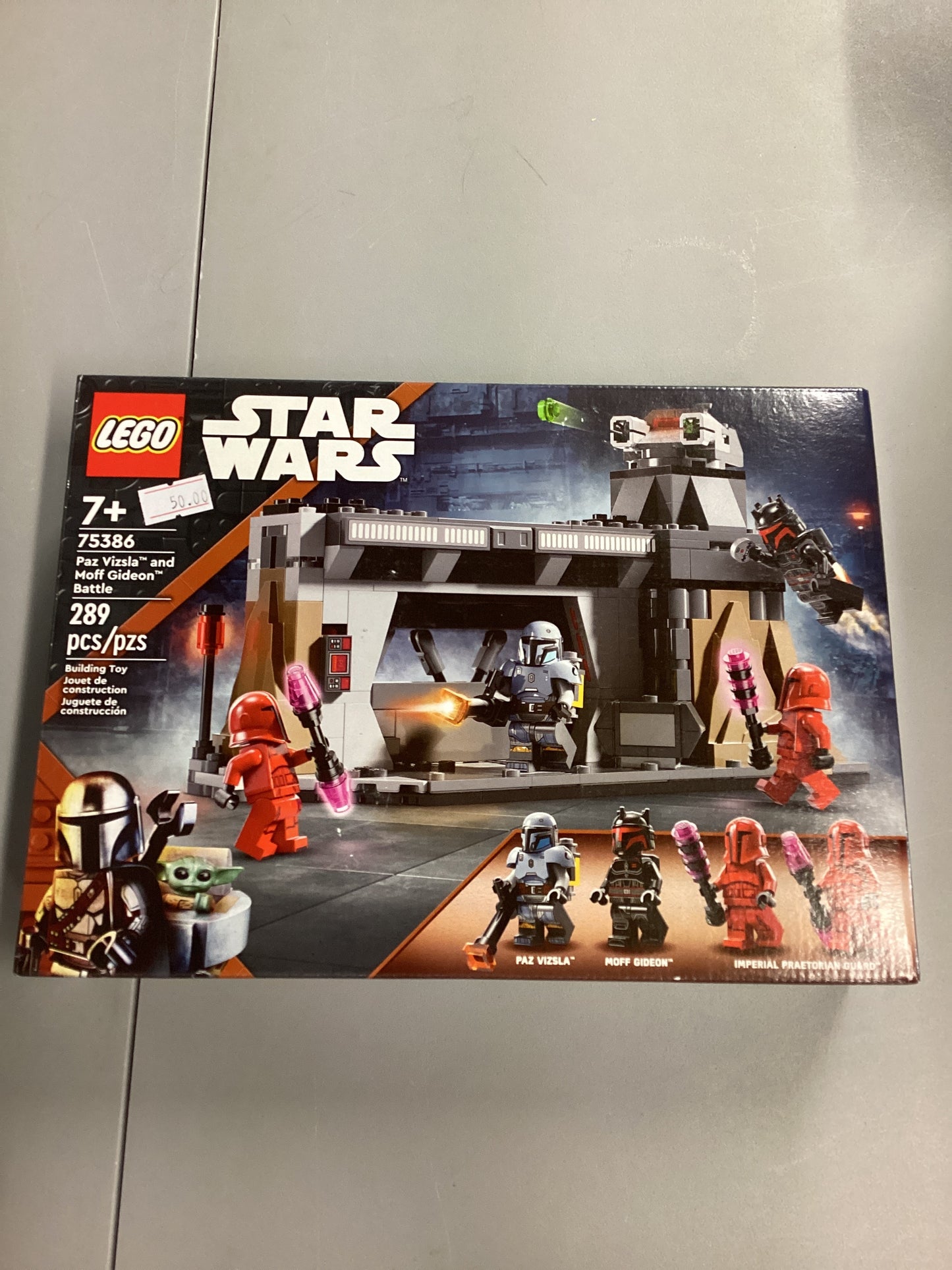 Lego Star Wars Paz Vizsla And Moff Gideon Battle (75386)