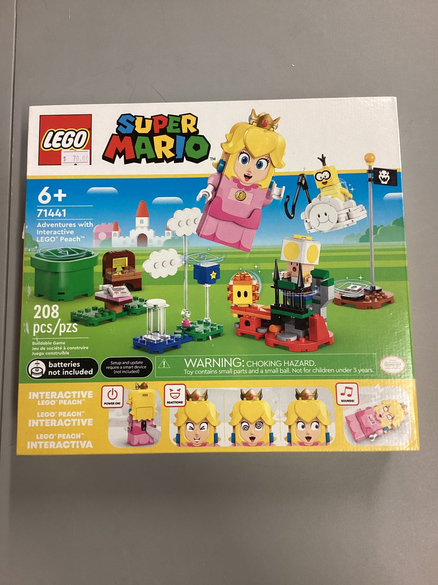 Lego Super Mario Adventures With Interactive Lego Peach (71441)