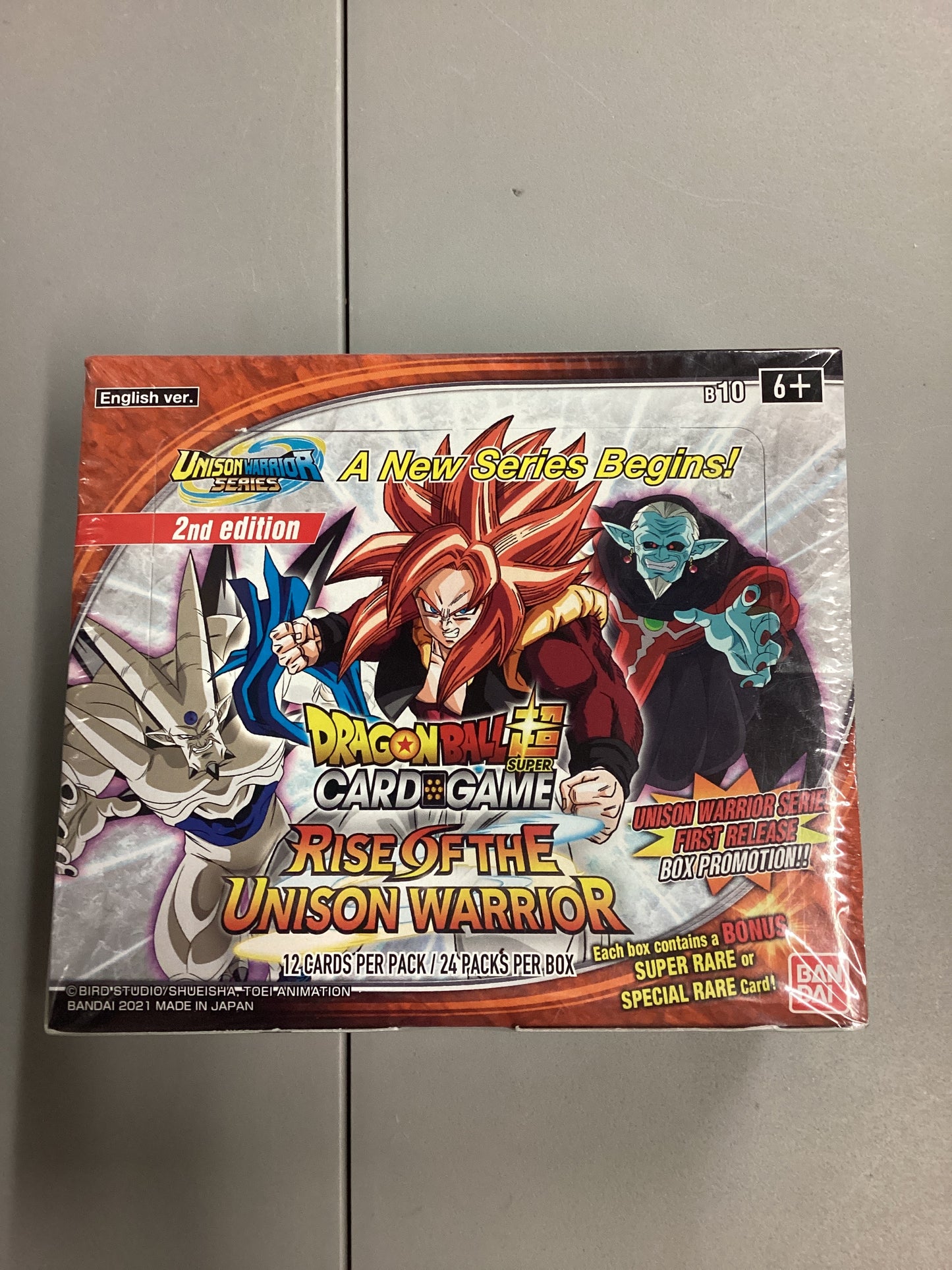 DragonBall Super Card Game Rise Of The Unison Warrior Sealed Booster Box
