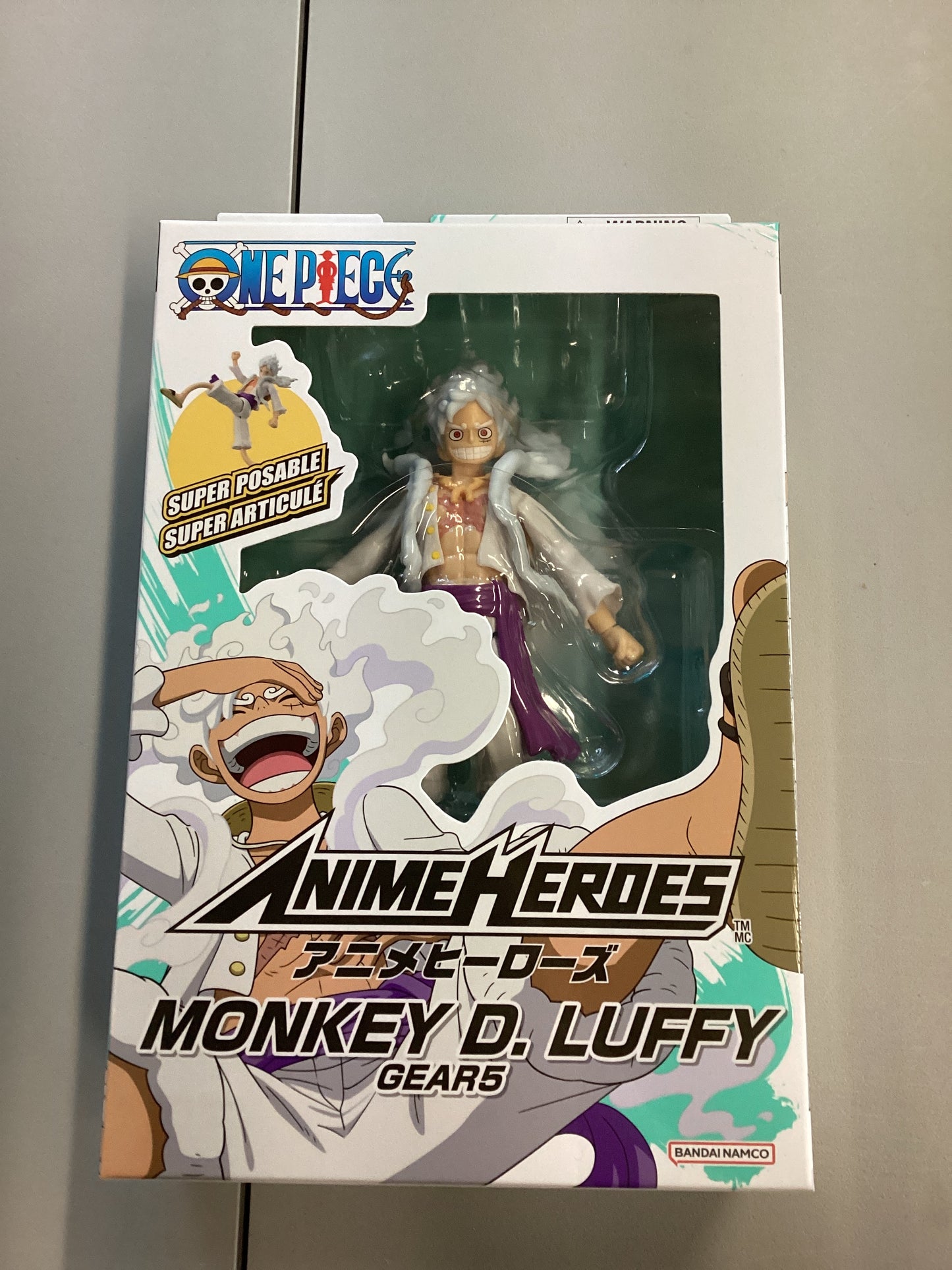 Bandai Namco Anime Heroes One Piece Monkey D Luffy Gear 5