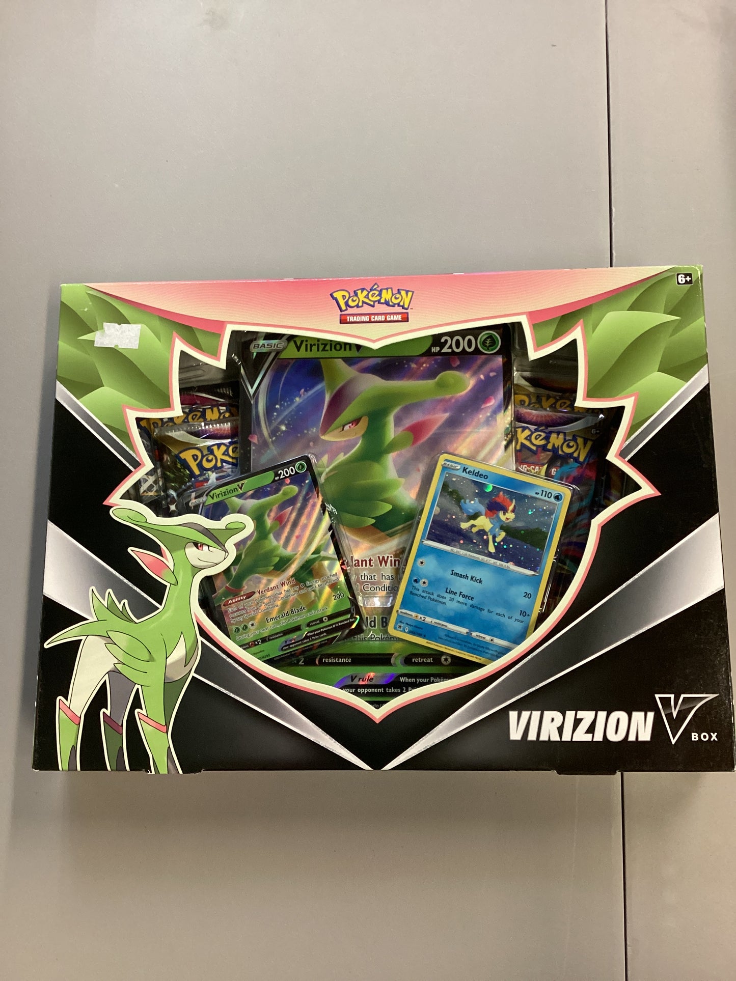 Pokemon TCG Virizion V Box