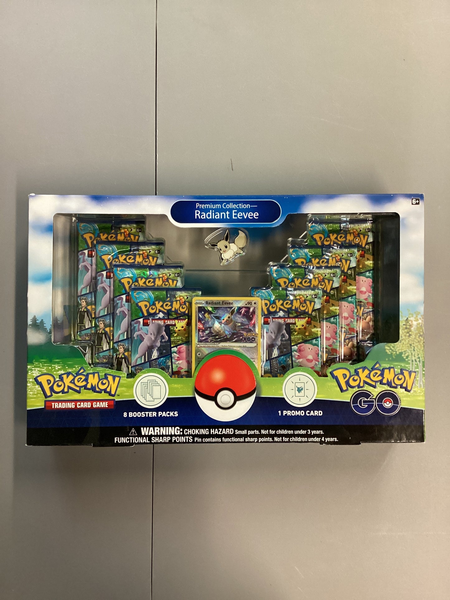 Pokemon TCG Radiant Eevee Premium Collection Box