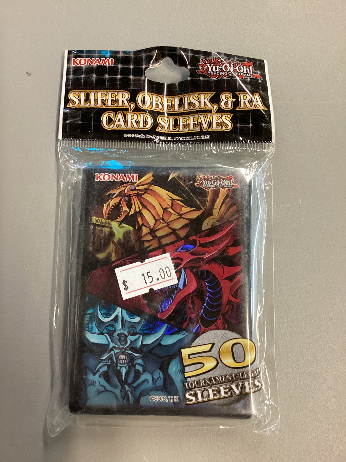 Yu-Gi-Oh! Egyptian Gods Japanese Sized Sleeves