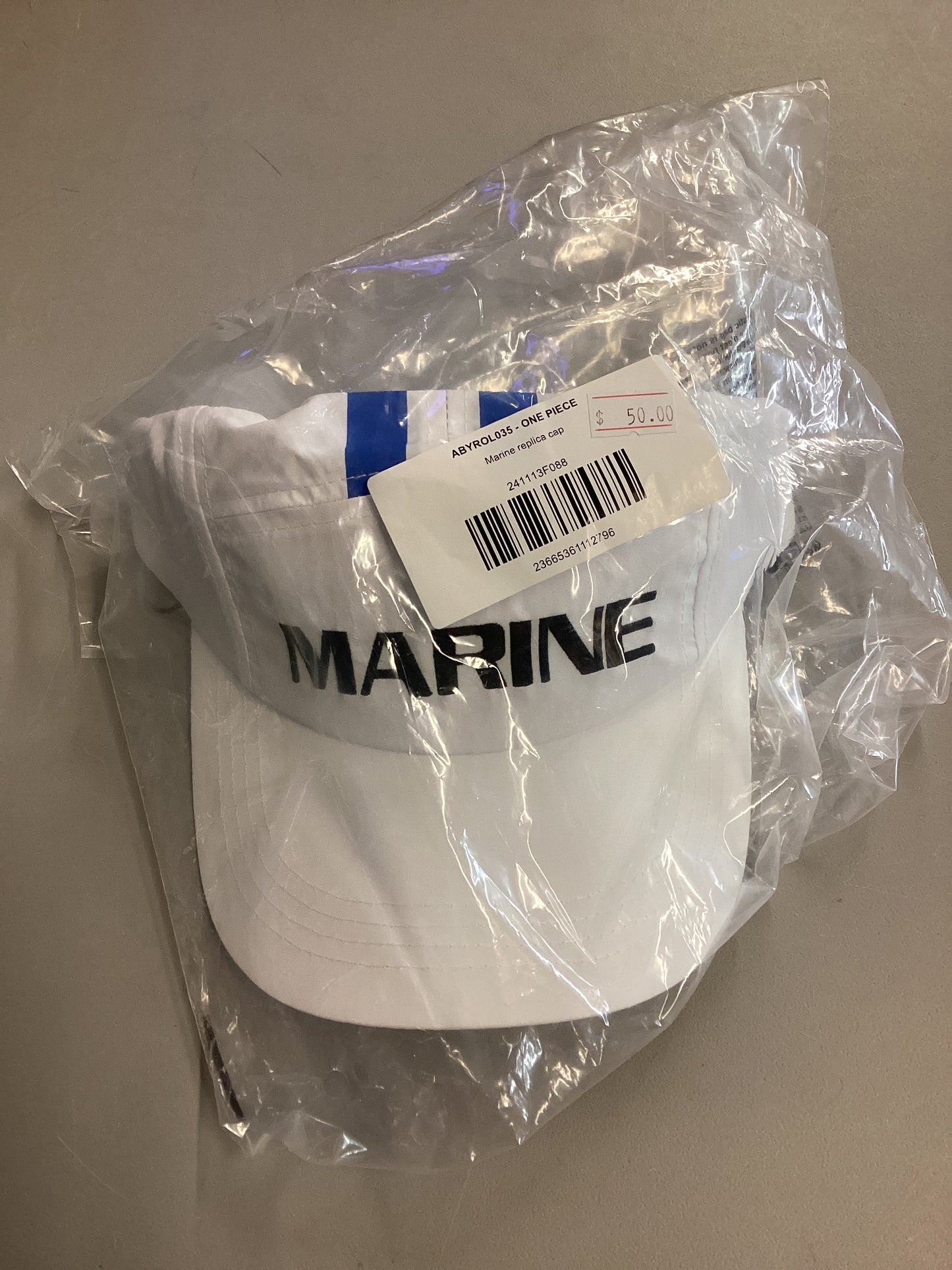 One Piece ABYStyle Marine Replica Hat