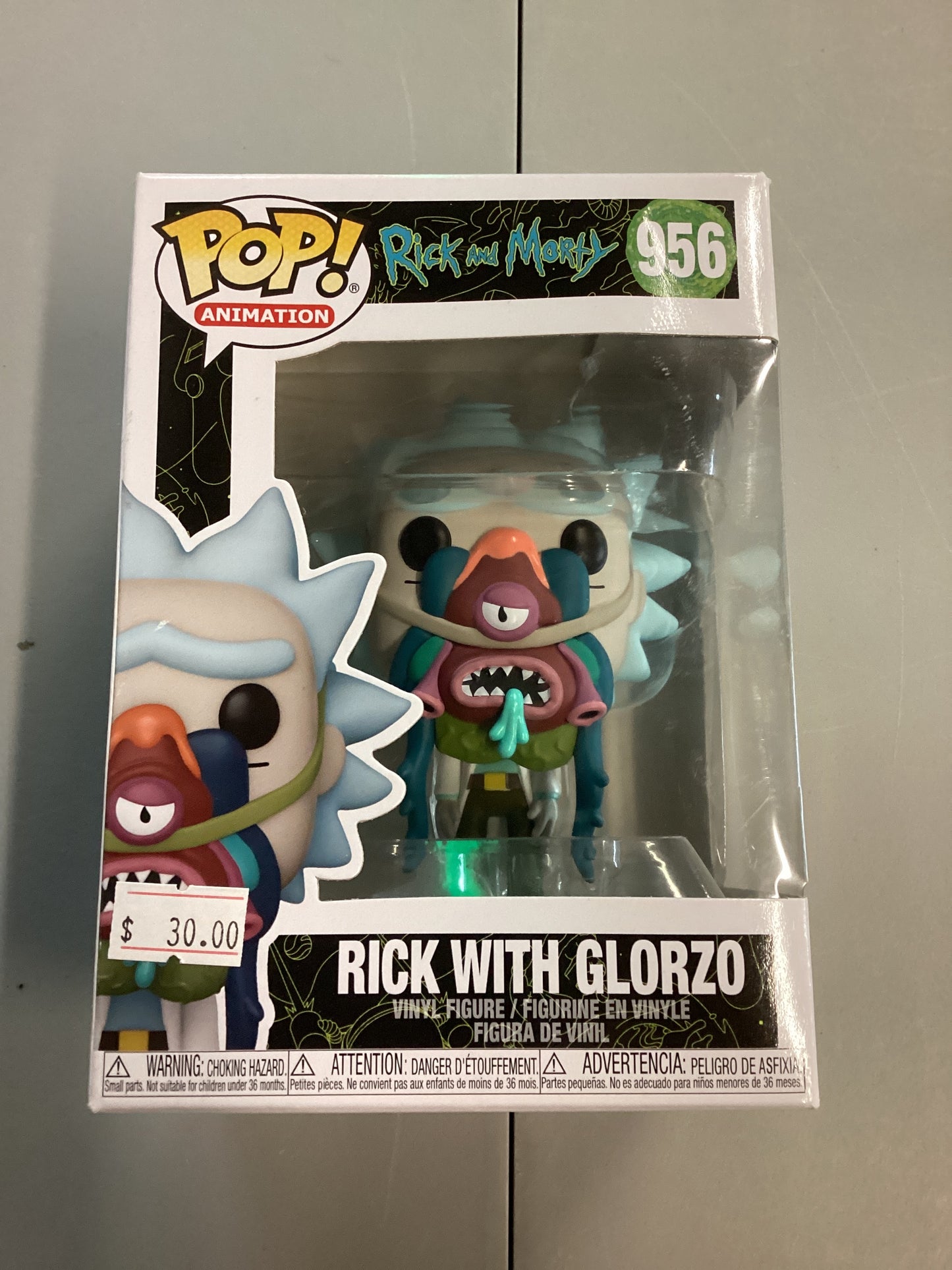Funko Pop Rick And Morty Rick With Glorzo 956