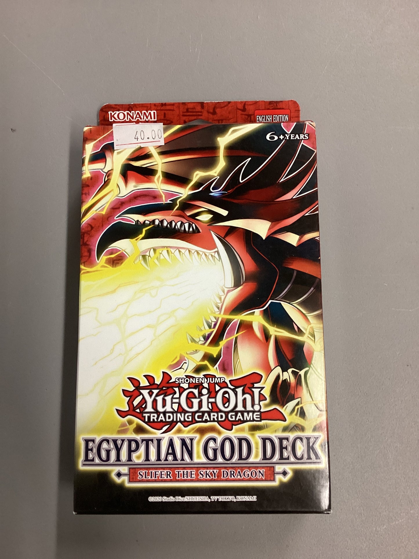 Yu-Gi-Oh! Slifer The Sky Dragon 1st Edition Sealed Egyptian God Deck