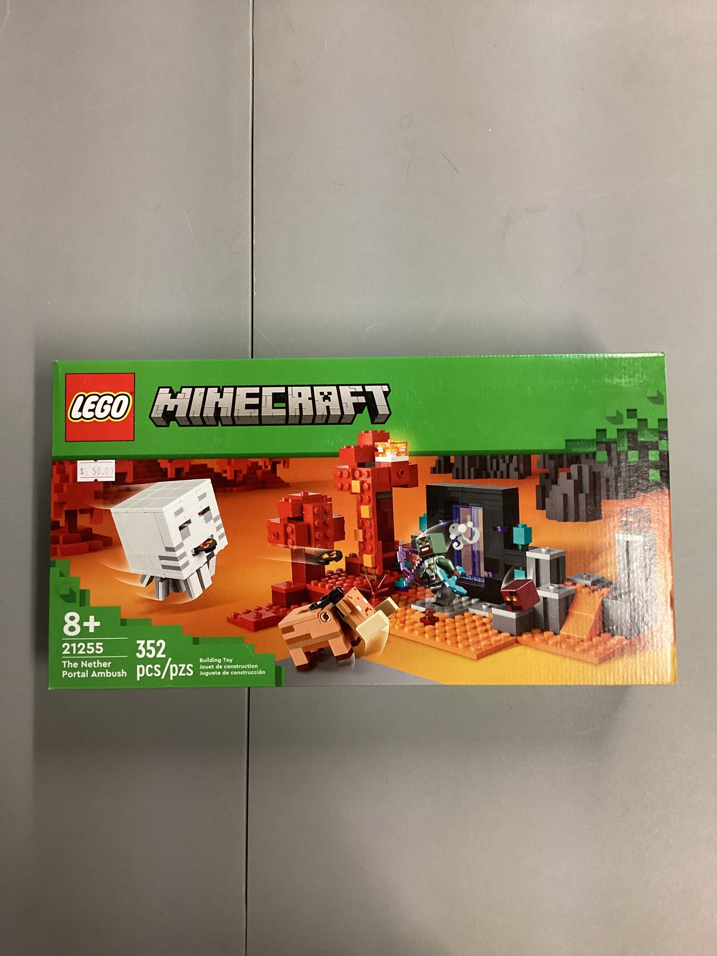 Lego Minecraft The Nether Portal Ambush (21255)