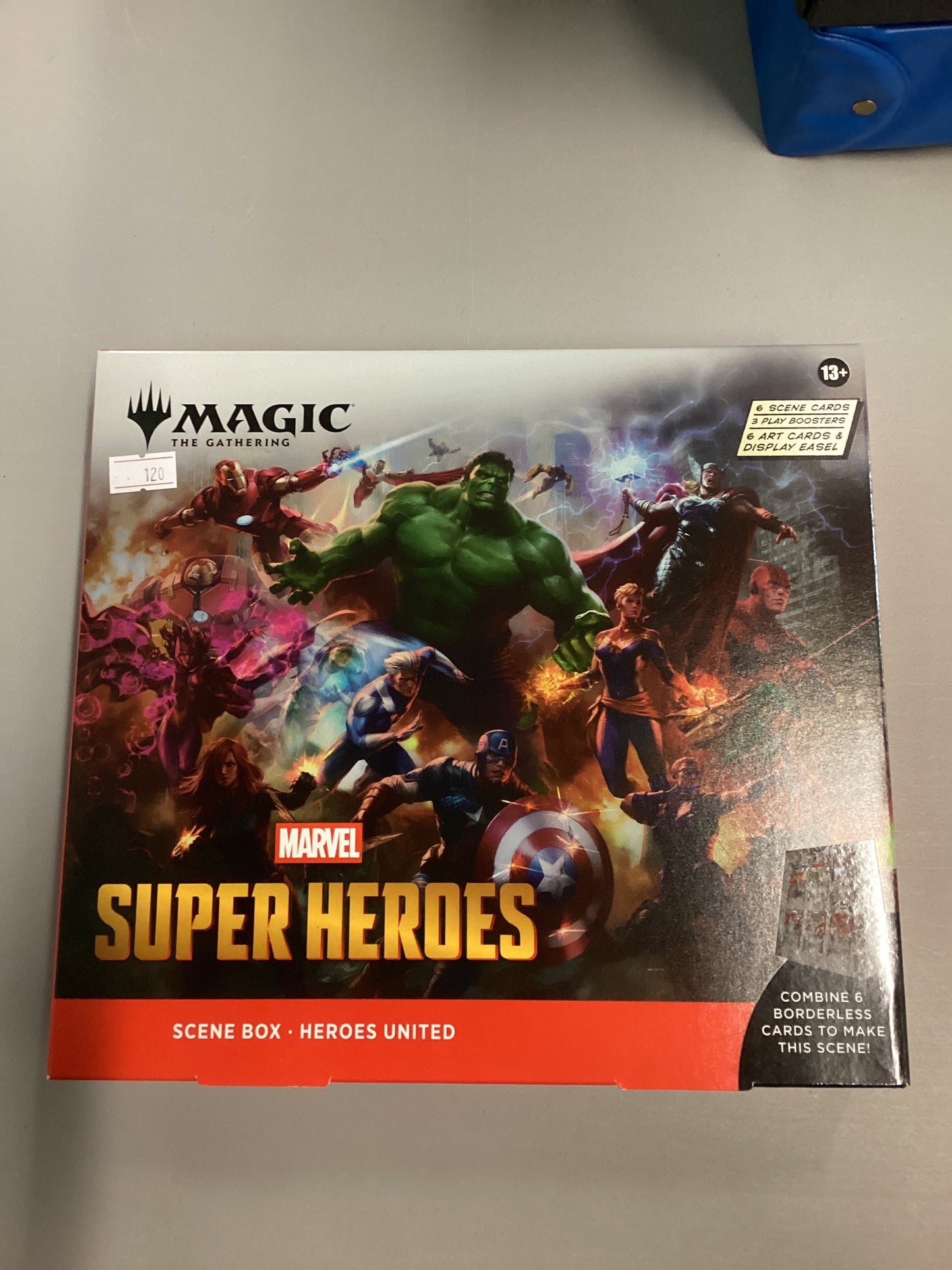 Magic The Gathering Marvel Heroes Scene Box Heroes United