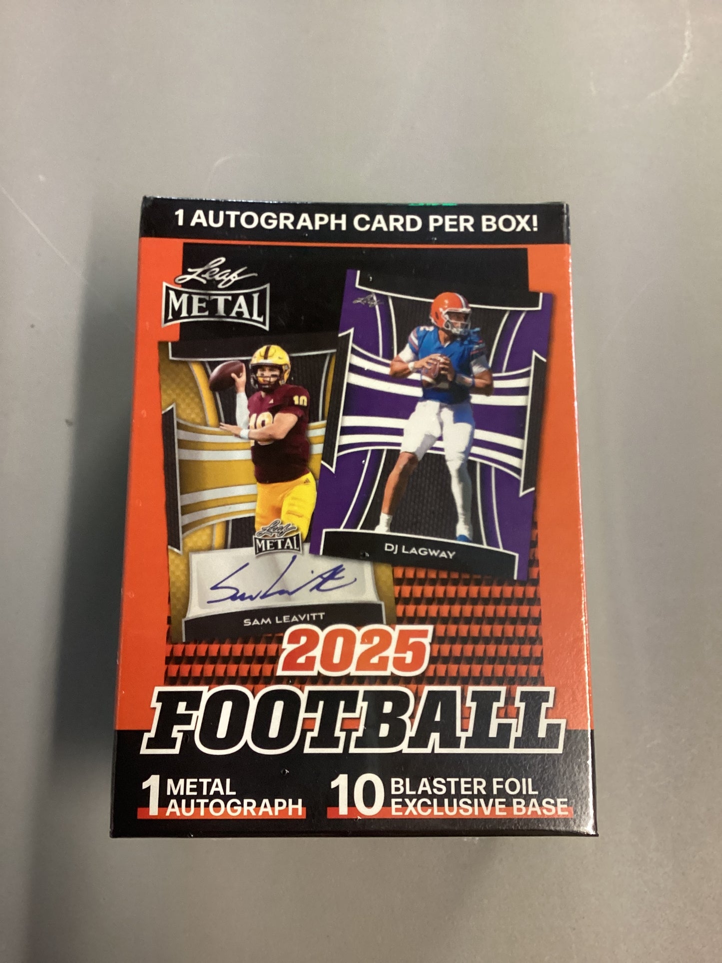 Leaf Metal 2025 Football Blaster Box